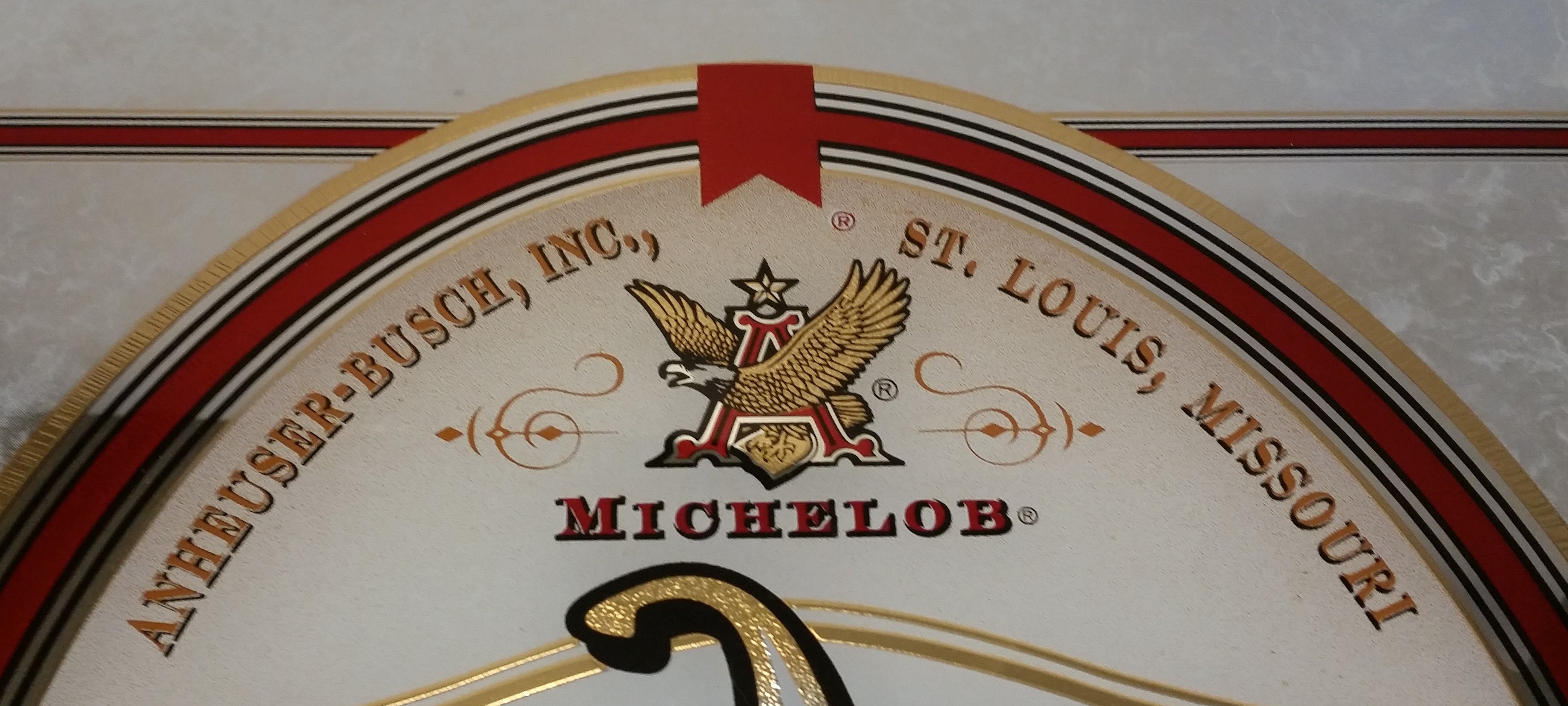 1996 Michelob Centennial Special Brew Premium Ale Anheuser-Busch Advertising Mirror 5