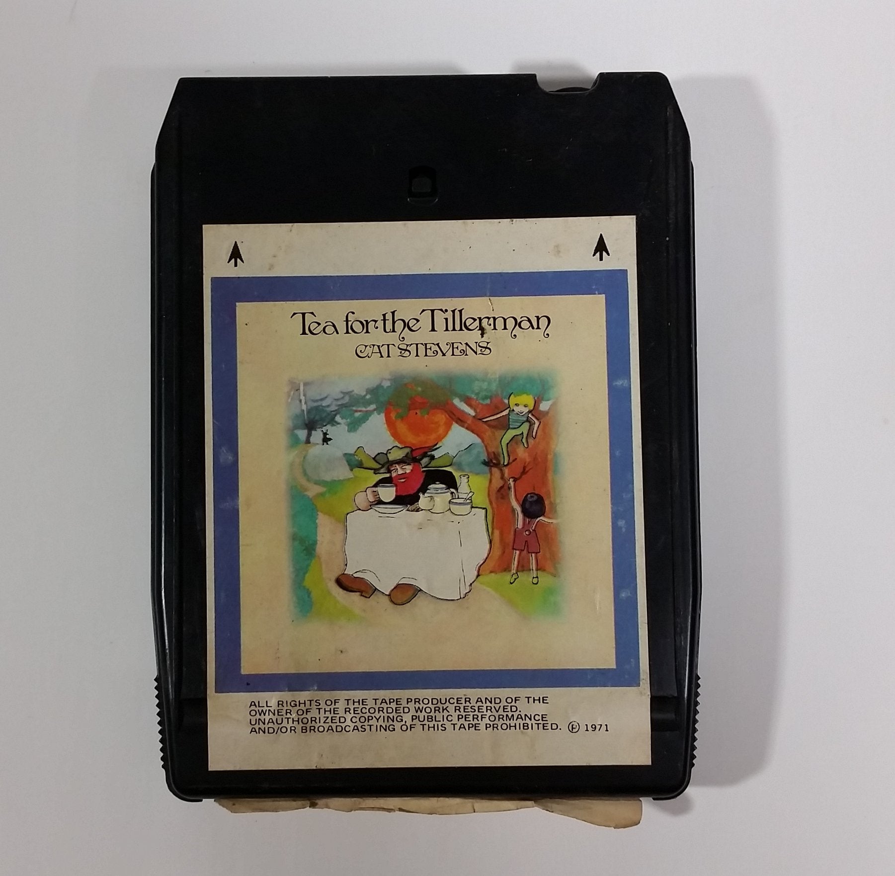 1971 Cat Stevens - Tea for the Tillerman 8 Track Tape - A&M Records of Canada 8T-4280