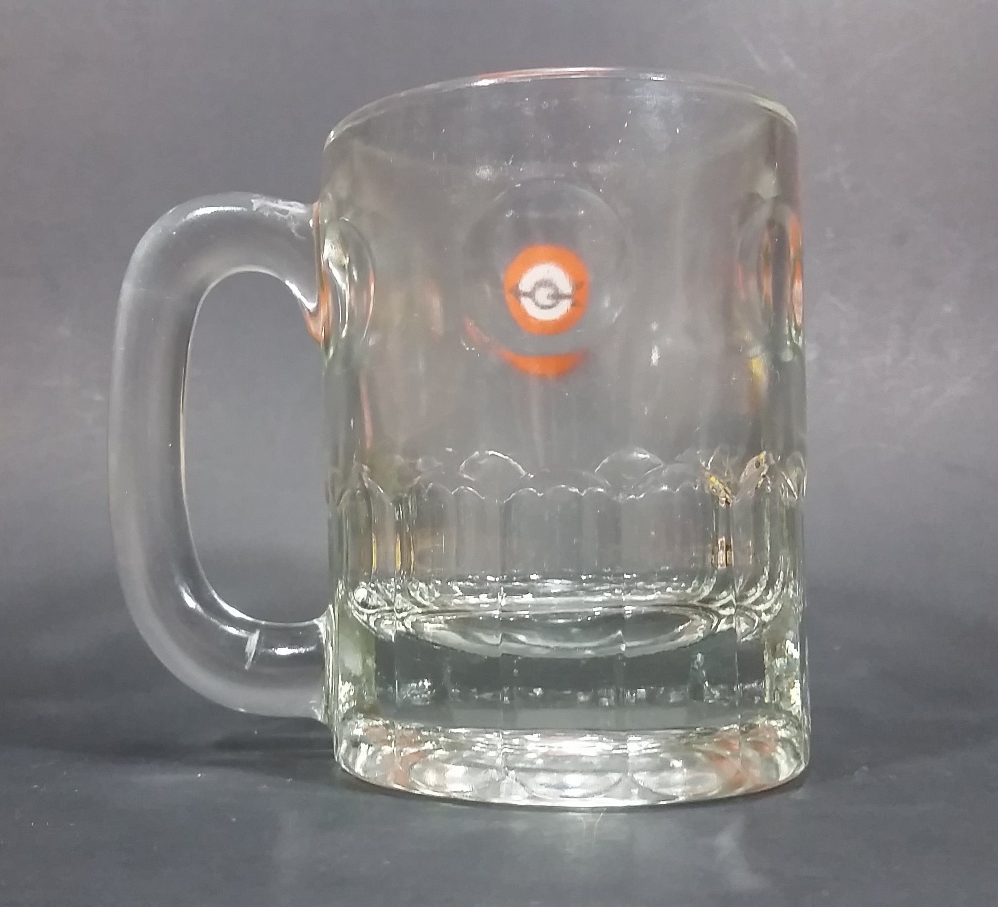 1961-1968 A & W Allen & Wright Soda Pop Beverage 4 1/4" Clear Glass Root Beer Mug 8