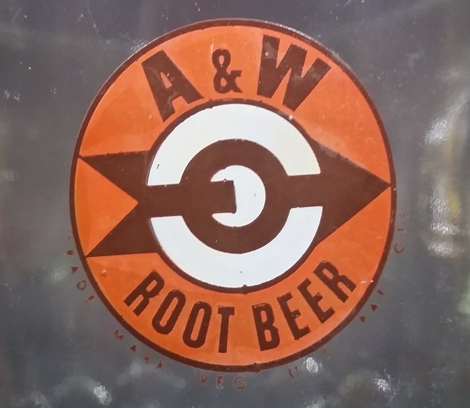 1961-1968 A & W Allen & Wright Soda Pop Beverage 4 1/4" Clear Glass Root Beer Mug 12