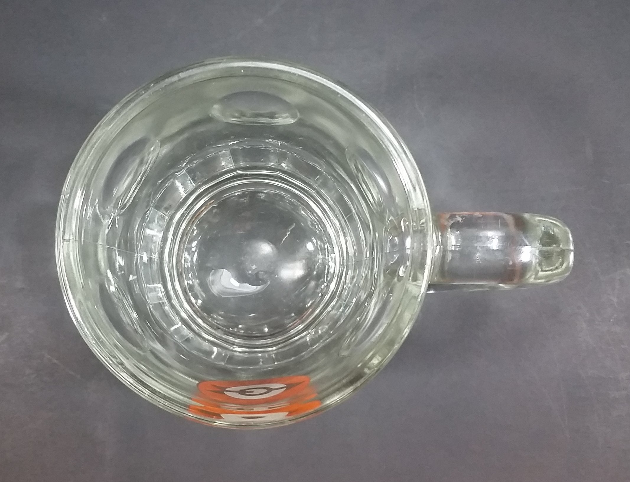 1961-1968 A & W Allen & Wright Soda Pop Beverage 4 1/4" Clear Glass Root Beer Mug 13