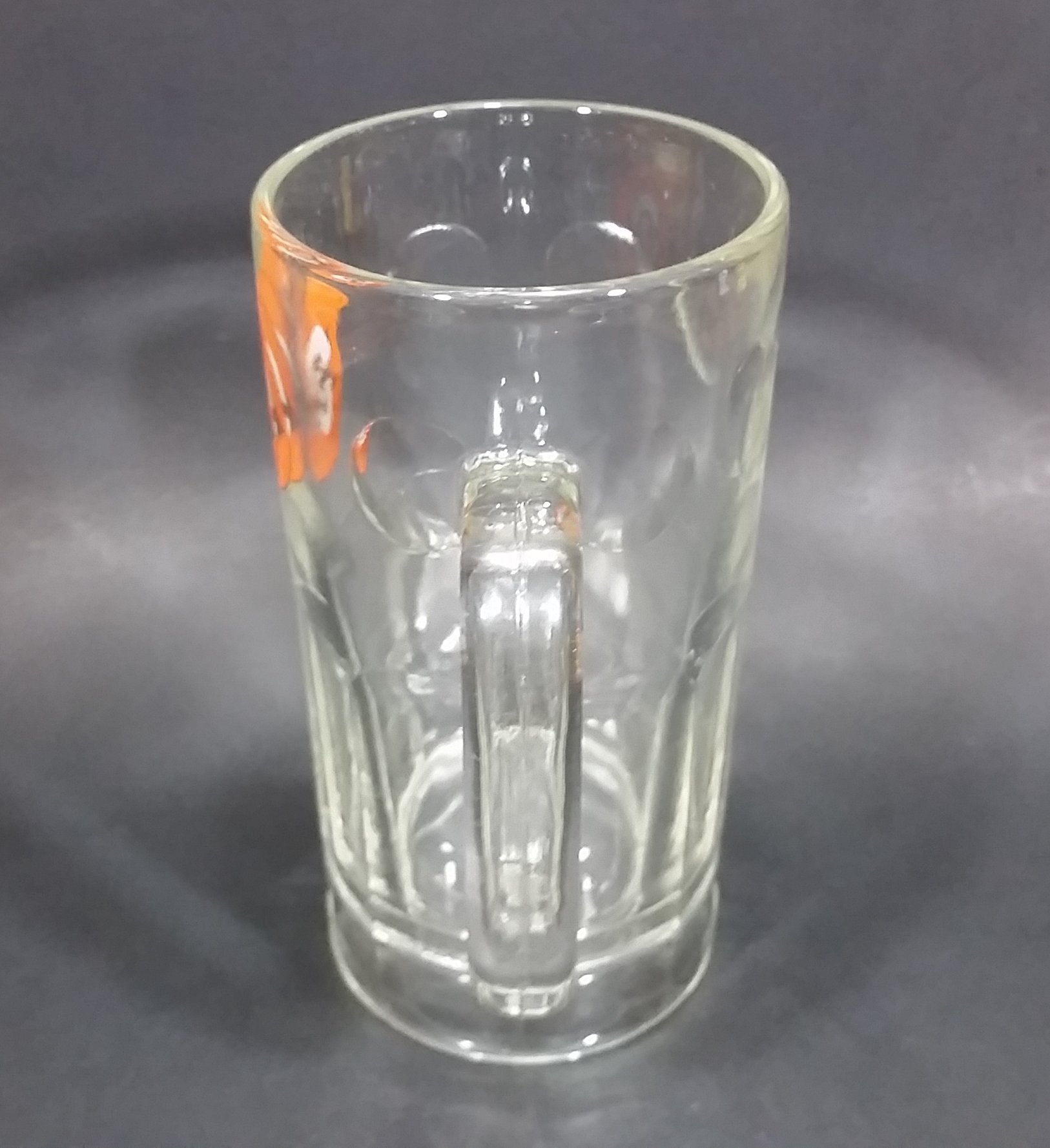 1961-1968 A & W Allen & Wright Soda Pop Beverage 6" Clear Glass Root Beer Mug 6