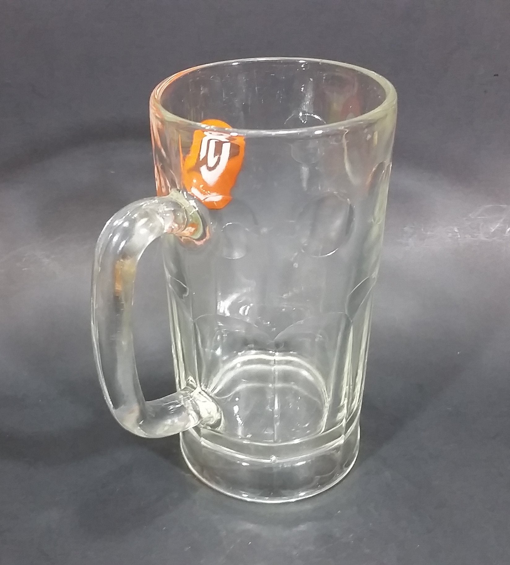 1961-1968 A & W Allen & Wright Soda Pop Beverage 6" Clear Glass Root Beer Mug 7