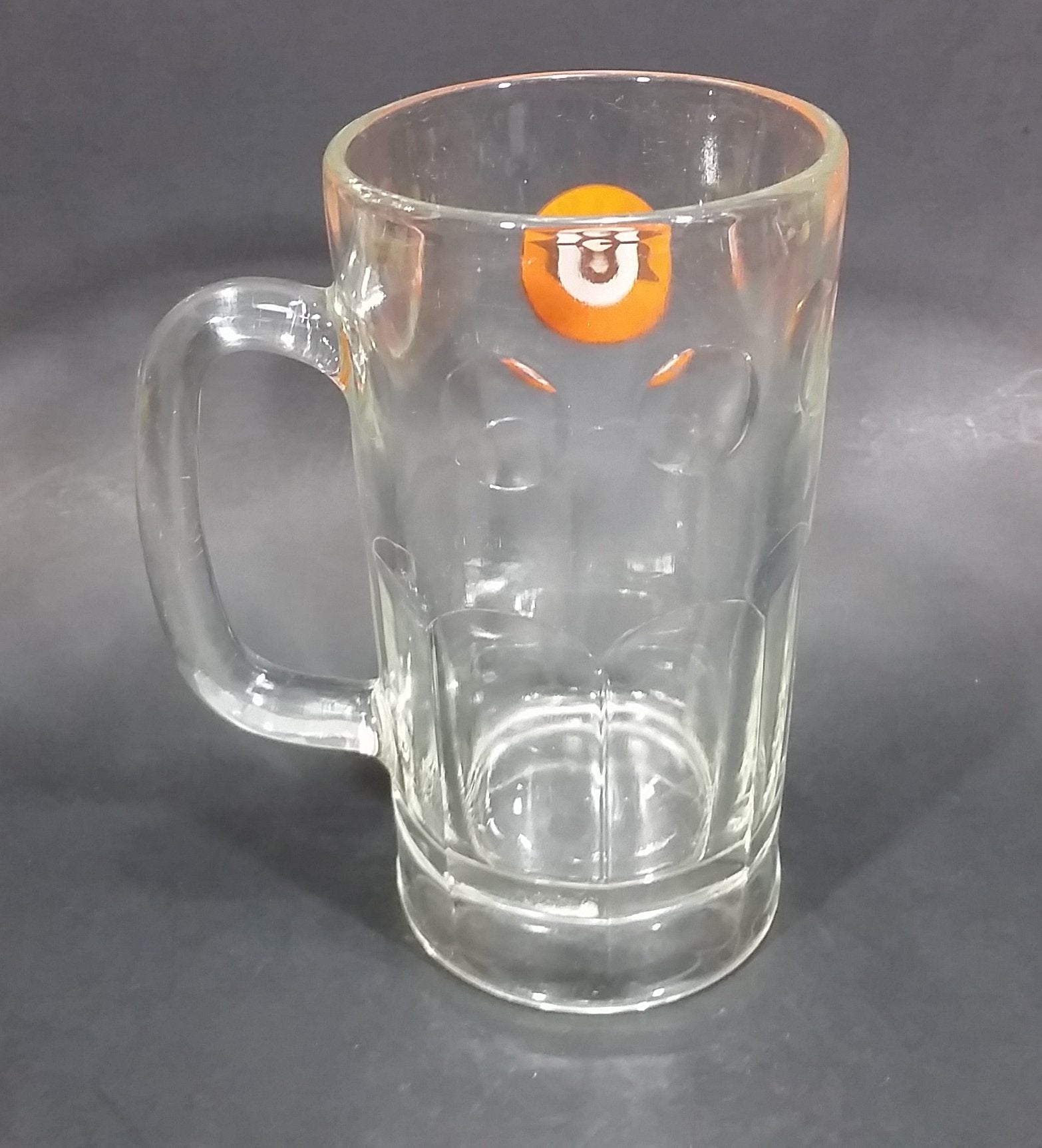 1961-1968 A & W Allen & Wright Soda Pop Beverage 6" Clear Glass Root Beer Mug 10