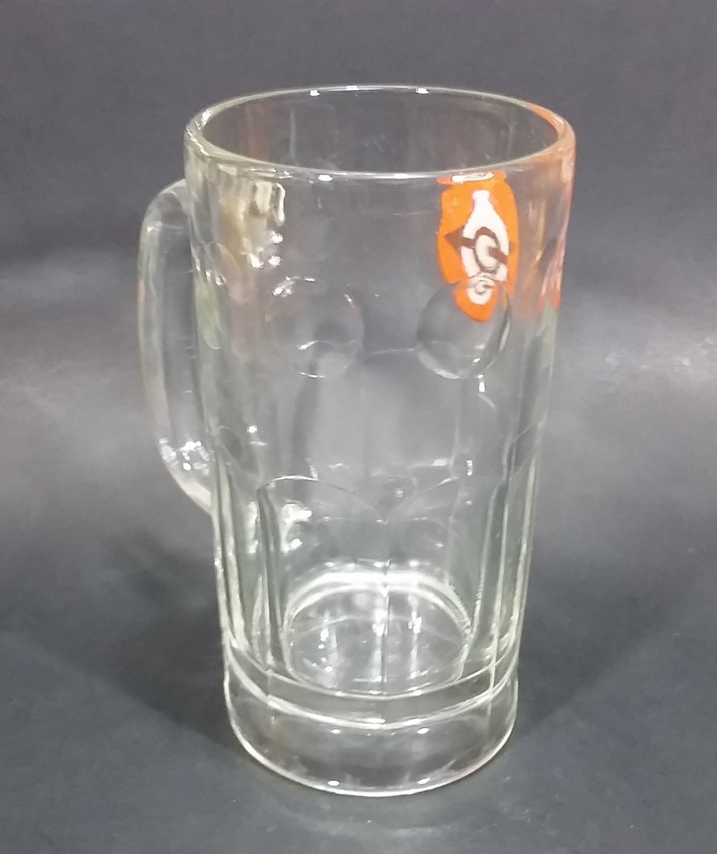 1961-1968 A & W Allen & Wright Soda Pop Beverage 6" Clear Glass Root Beer Mug 12
