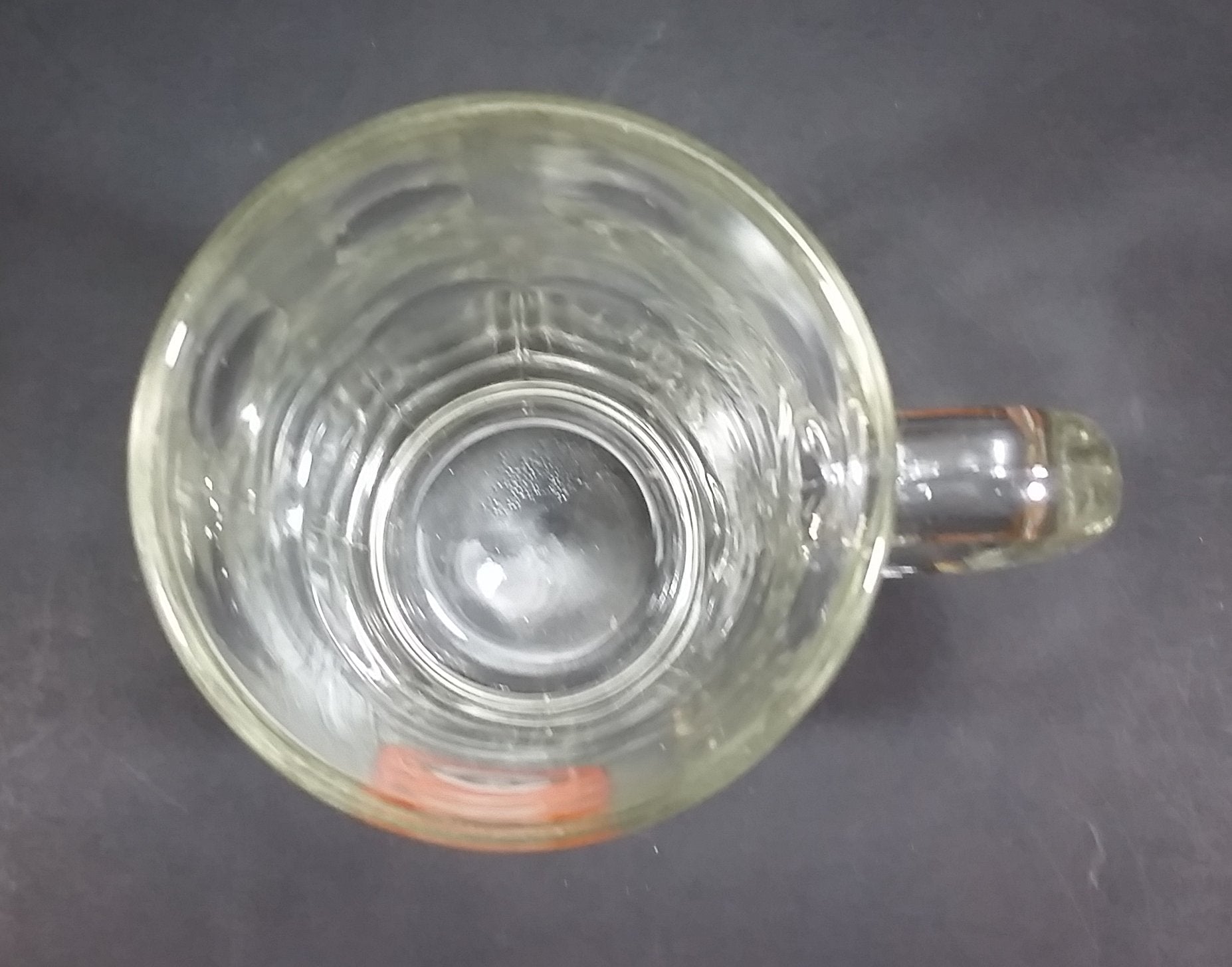 1961-1968 A & W Allen & Wright Soda Pop Beverage 6" Clear Glass Root Beer Mug 15
