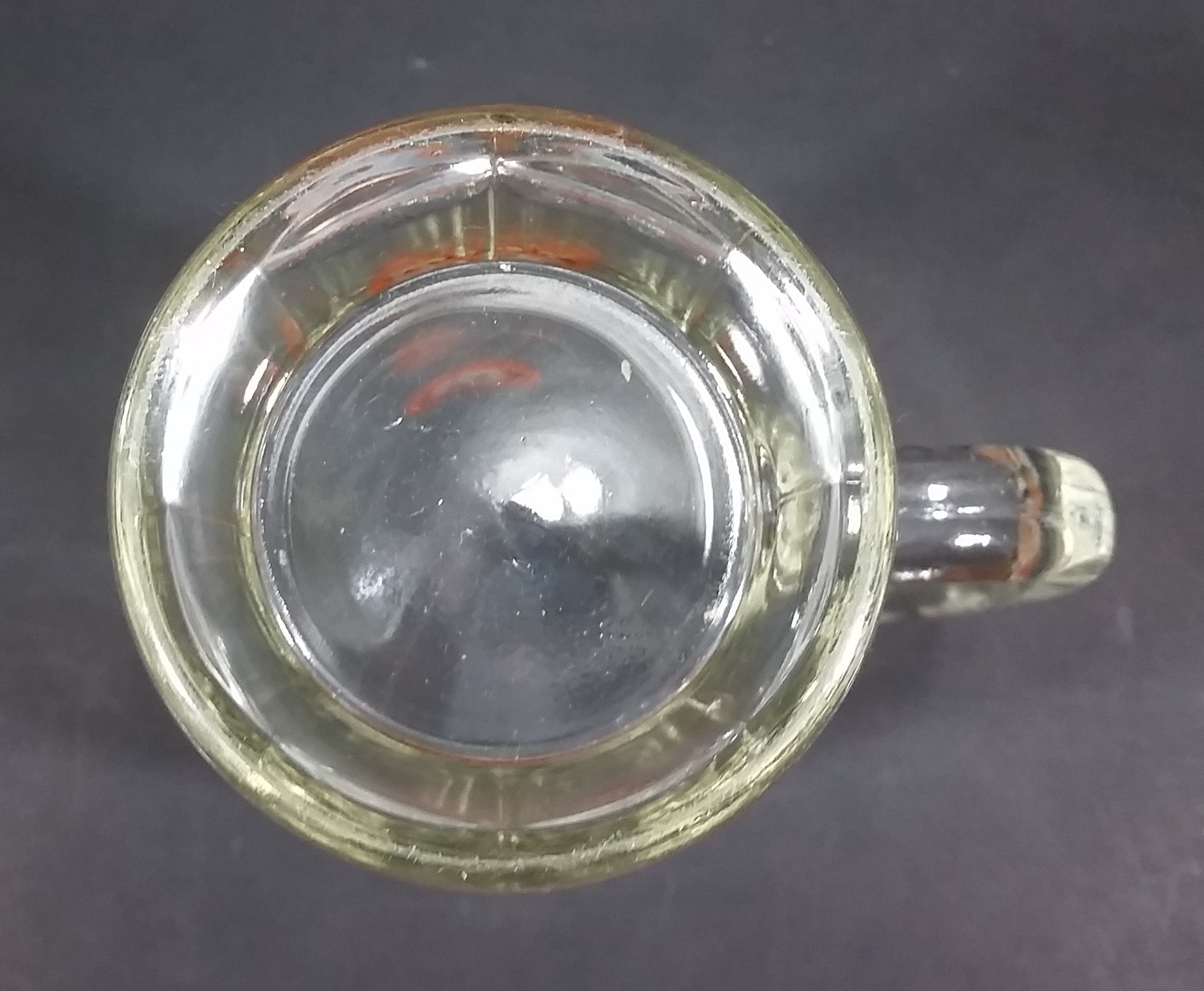 1961-1968 A & W Allen & Wright Soda Pop Beverage 6" Clear Glass Root Beer Mug 16