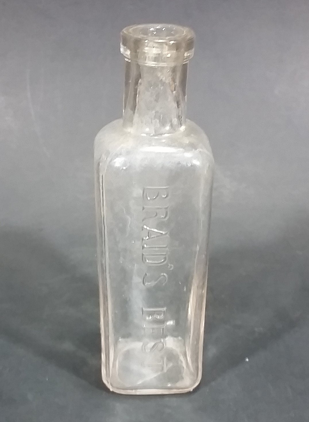 Extremely Rare 1896-1924 Braid's Best Coffee or Tea Flavoring Glass Bottle - W.M. Braid & Co. 2