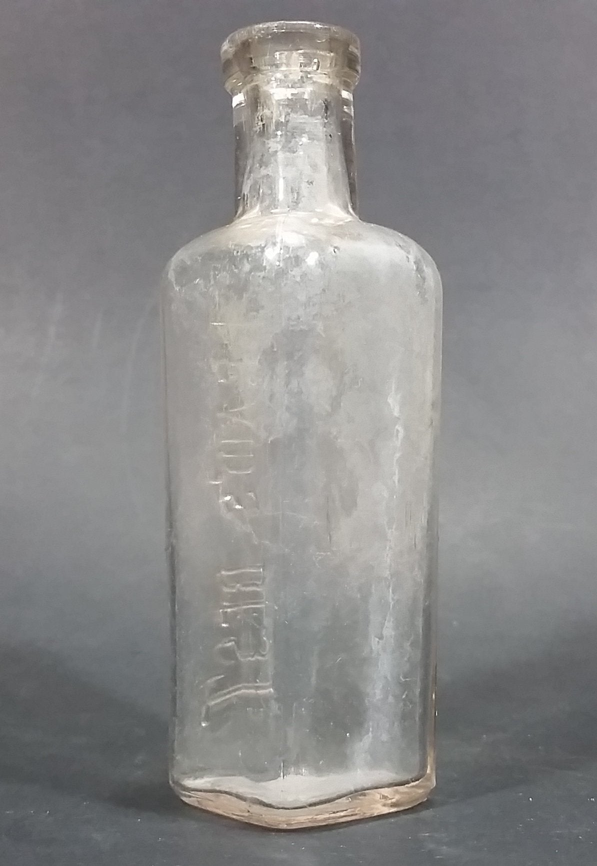 Extremely Rare 1896-1924 Braid's Best Coffee or Tea Flavoring Glass Bottle - W.M. Braid & Co. 7