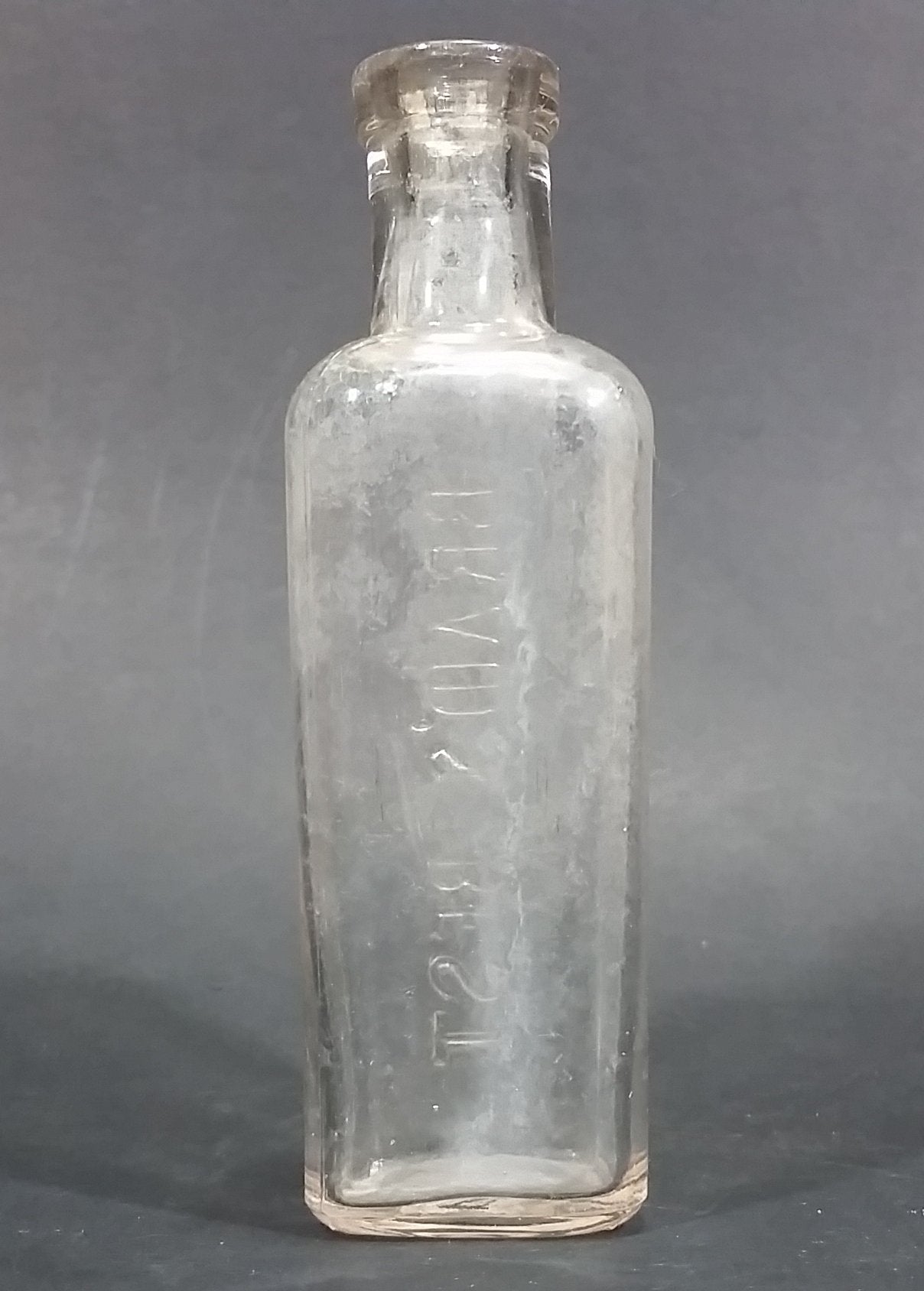 Extremely Rare 1896-1924 Braid's Best Coffee or Tea Flavoring Glass Bottle - W.M. Braid & Co. 9