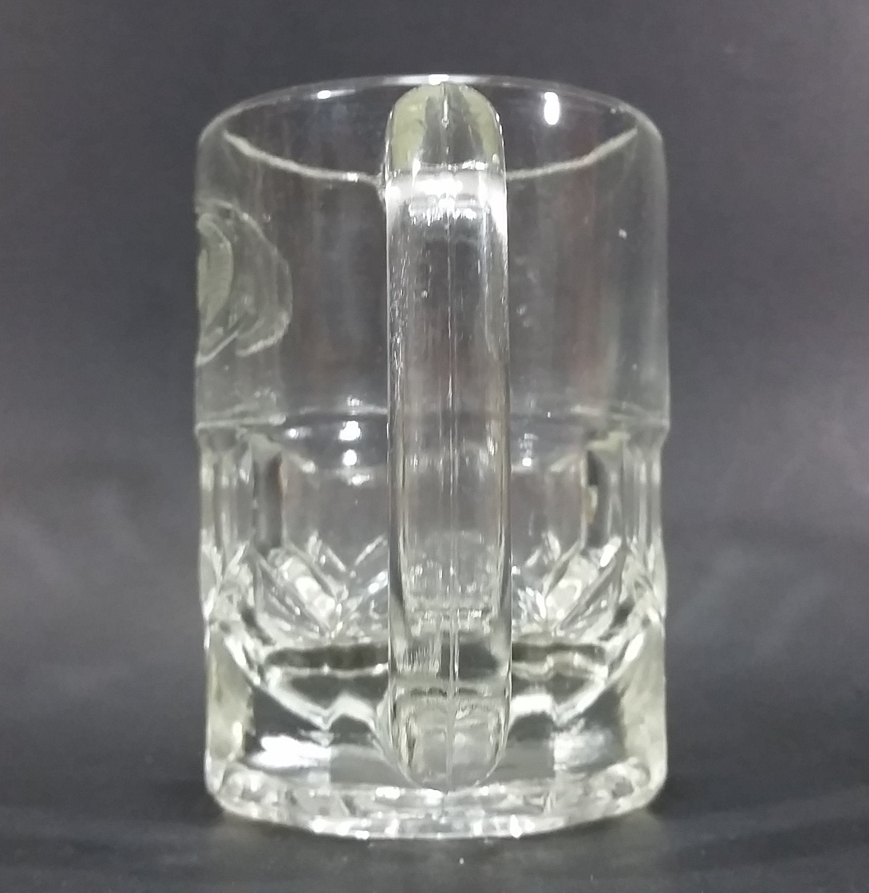 1970s-1980s A & W Allen and Wright Embossed Clear 4 1/2" Root Beer Mug 5
