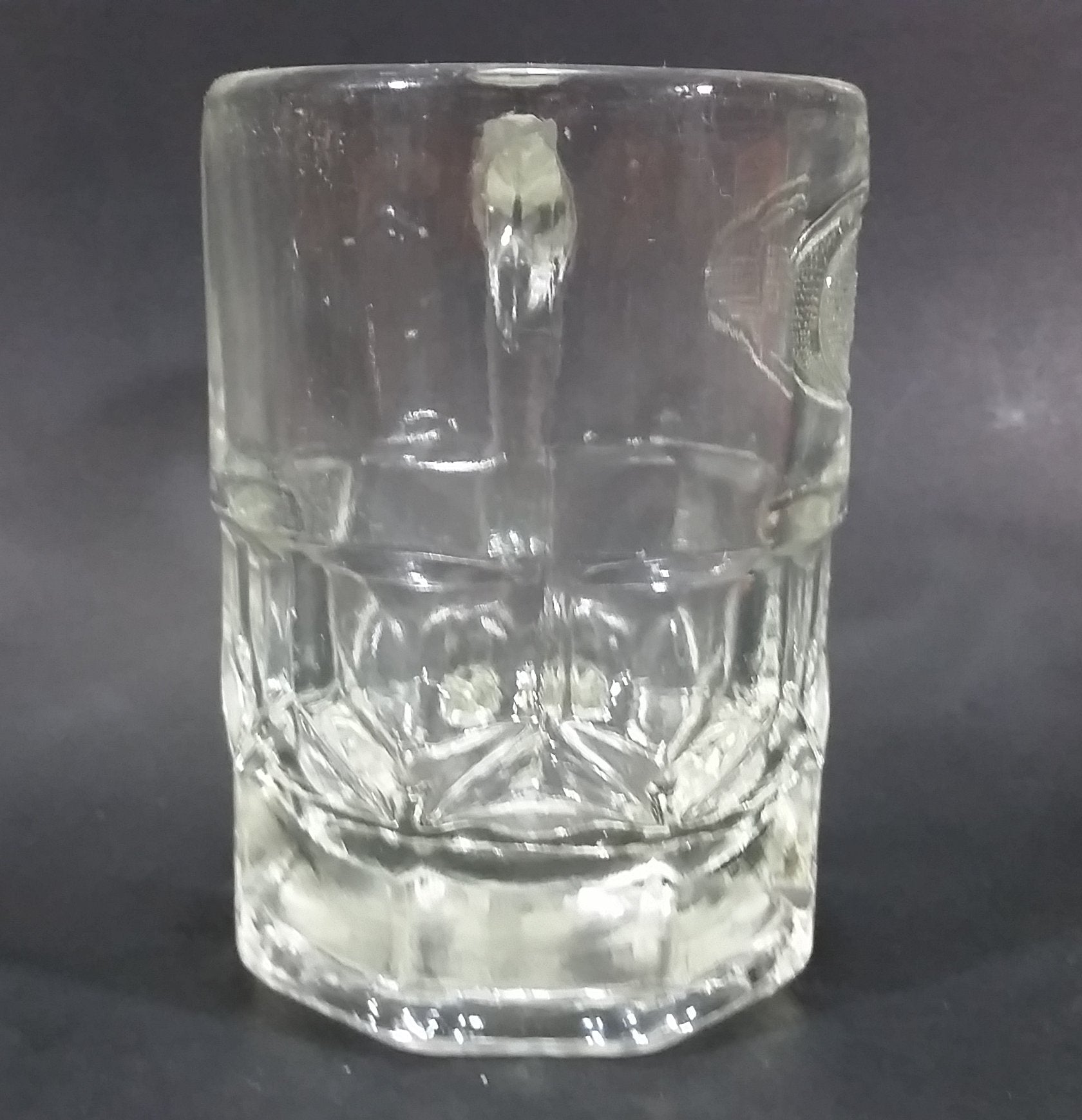 1970s-1980s A & W Allen and Wright Embossed Clear 4 1/2" Root Beer Mug 10