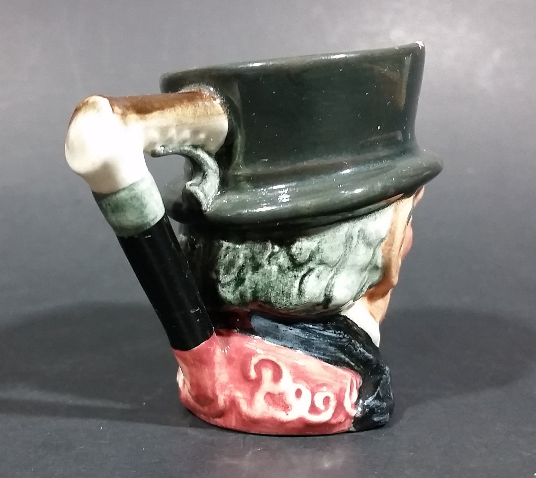 1930s Royal Doulton Mini Mug John Peel Head Toby Mug Collectible 7