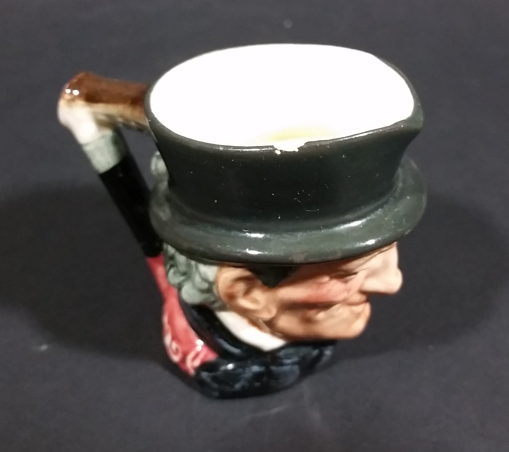 1930s Royal Doulton Mini Mug John Peel Head Toby Mug Collectible 10