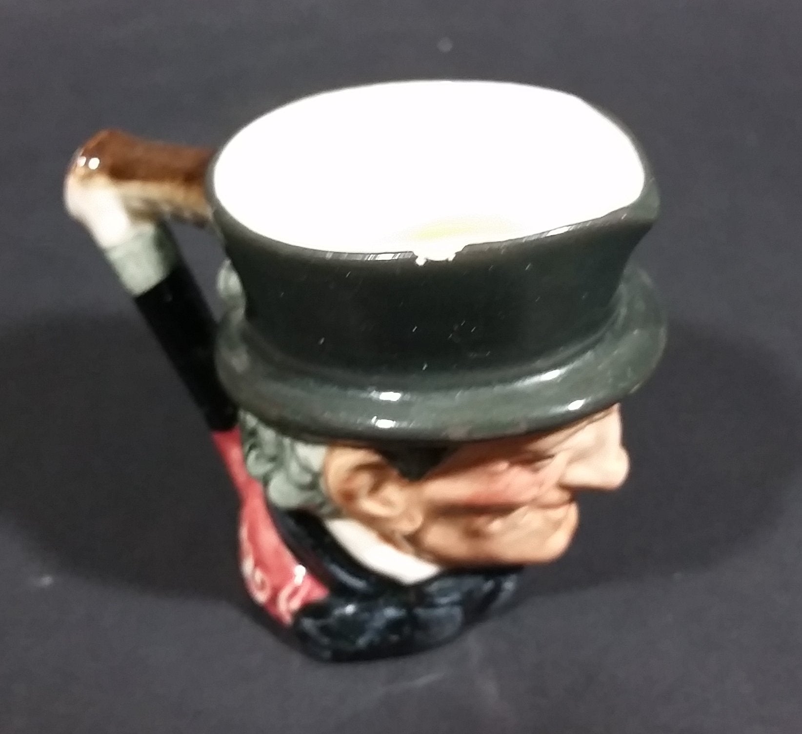 1930s Royal Doulton Mini Mug John Peel Head Toby Mug Collectible 11