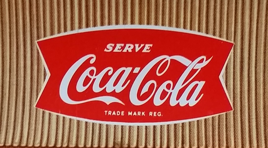 Vintage 1958 Serve Coca-Cola Coke Soda Pop Picnic Basket Food Cart Wagon Beverage Serving Tray 8