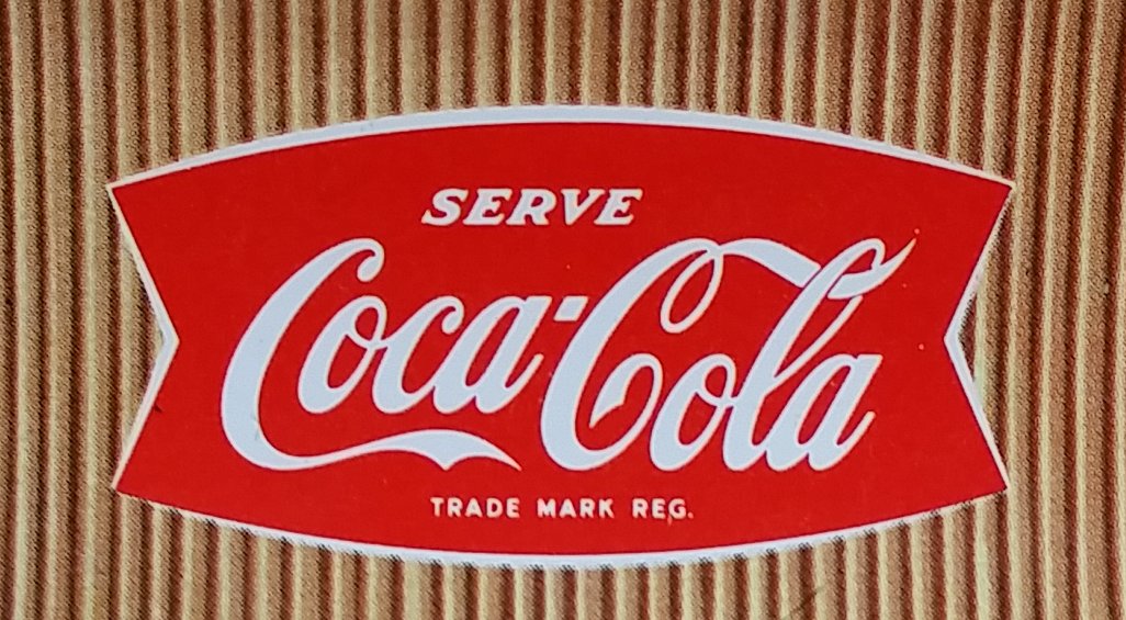 Vintage 1958 Serve Coca-Cola Coke Soda Pop Picnic Basket Food Cart Wagon Beverage Serving Tray 9