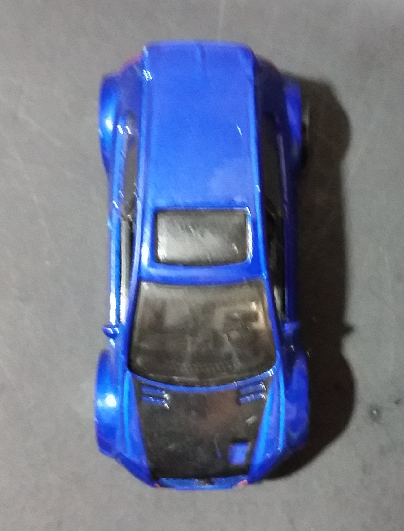 2007 Hot Wheels VW Volkwagen Golf GTI Metalflake Blue Die Cast Toy Car Vehicle 13