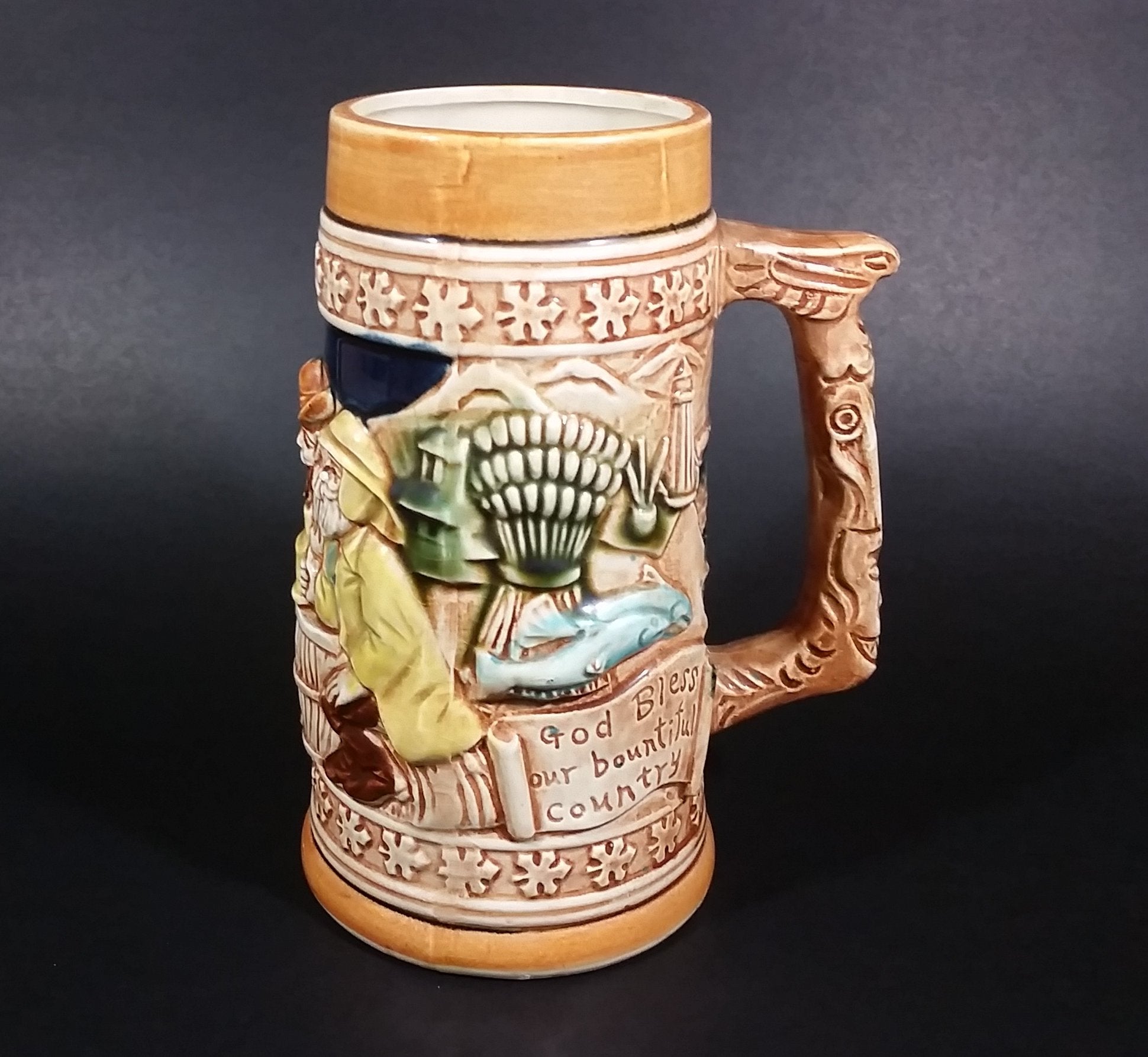 Rare 1967 Canadian Centennial Beer Stein Tankard