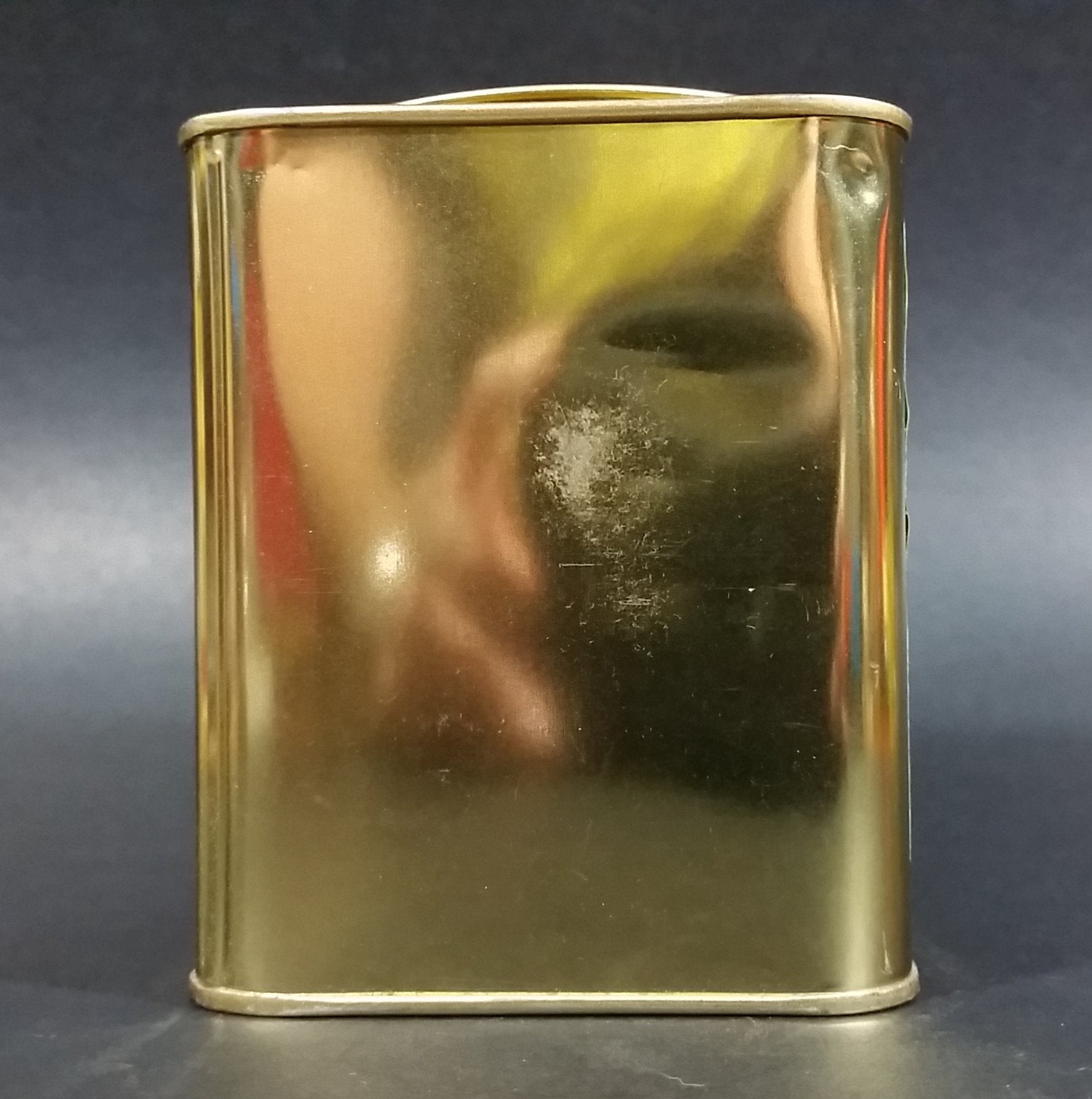 Collectible Peet's Tea Teal & Black Tin 'Pride of The Port' Berkeley, California 1/4 Lb Empty 5