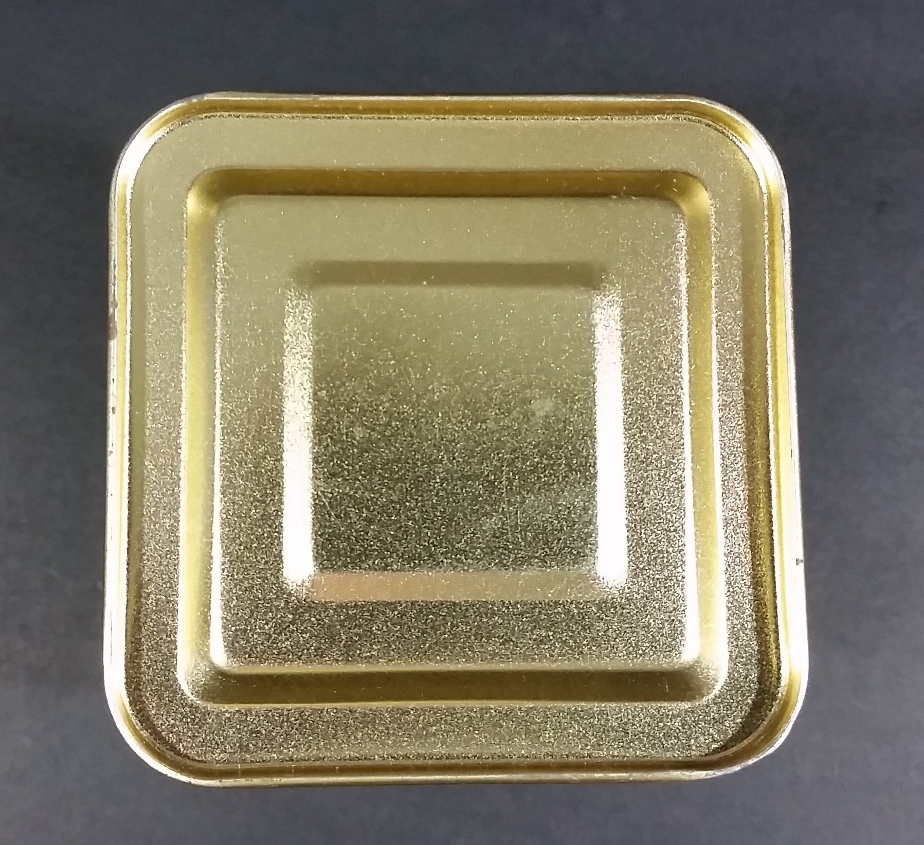 Collectible Peet's Tea Teal & Black Tin 'Pride of The Port' Berkeley, California 1/4 Lb Empty 11