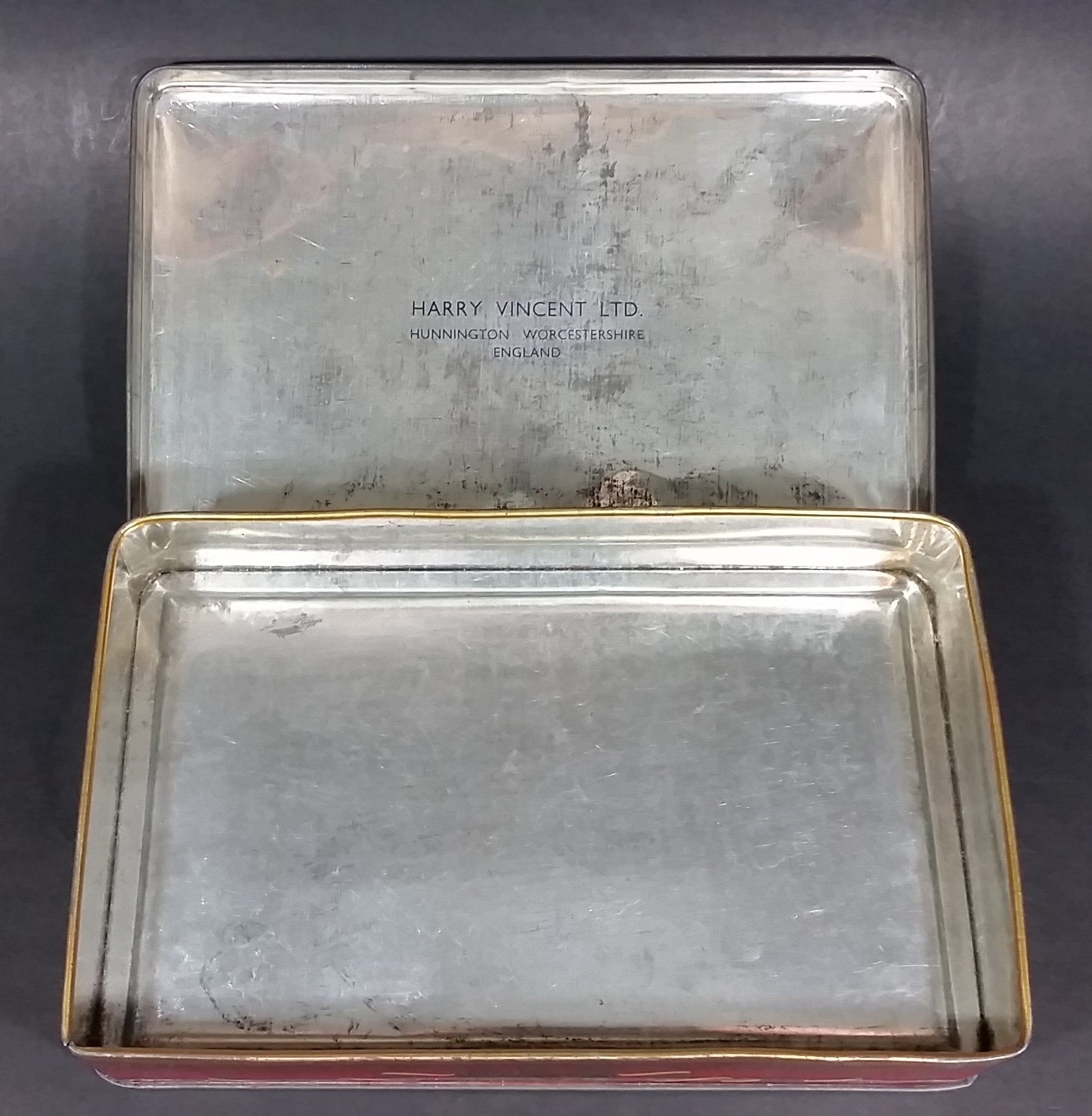 1953 Queen Elizabeth II & The Duke of Edinburgh Coronation Harry Vincent Ltd Toffee Tin 11