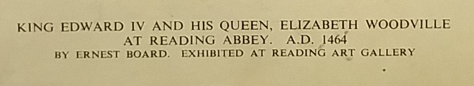 Rare Huntley & Palmers King Edward IV and His Queen, Elizabeth Woodville At Reading Abbey A.D. 1464 Biscuits Tin 9