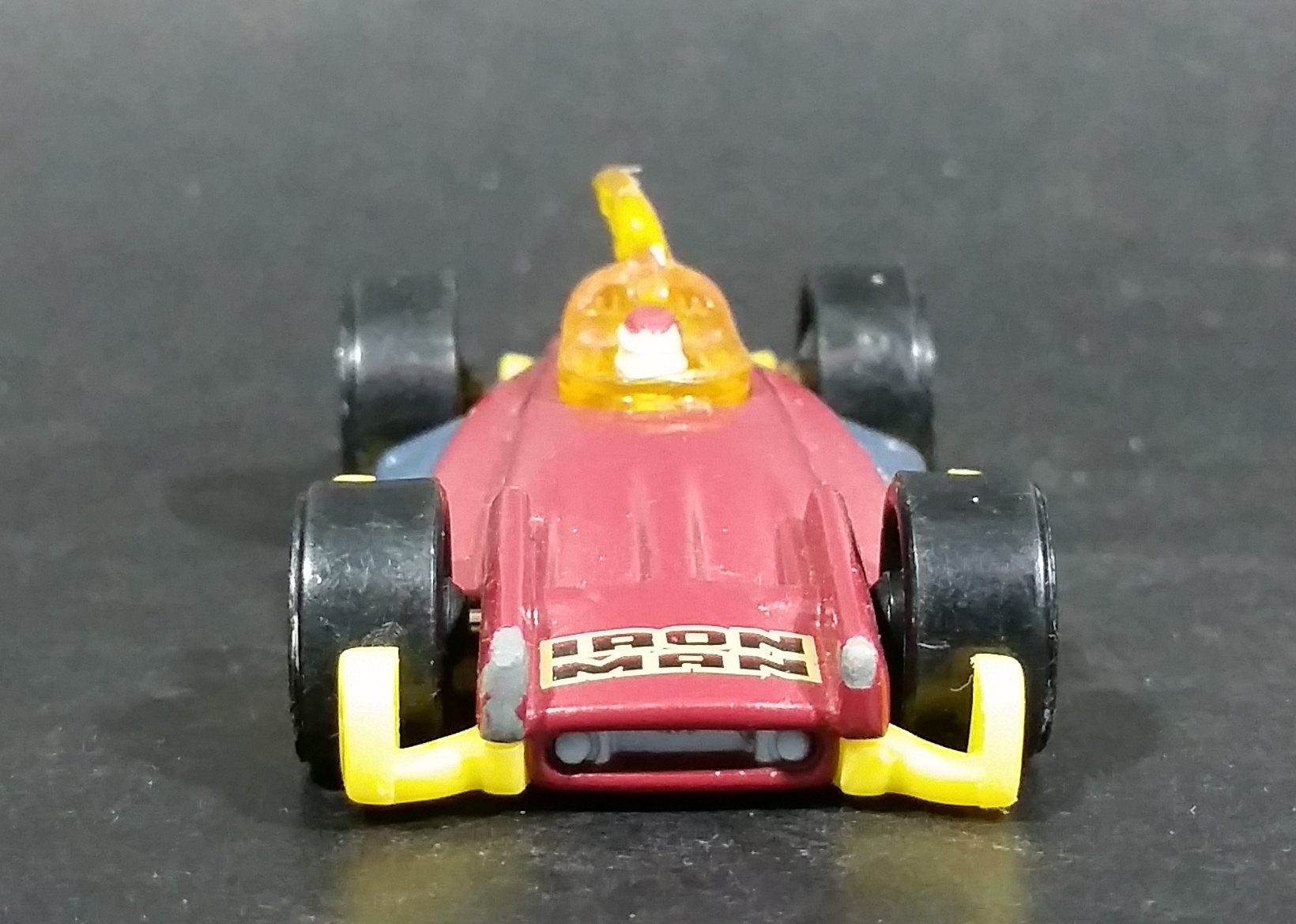 Rare 2008 MGA Marvel Films Iron Man Die Cast Toy Race Car Vehicle 8