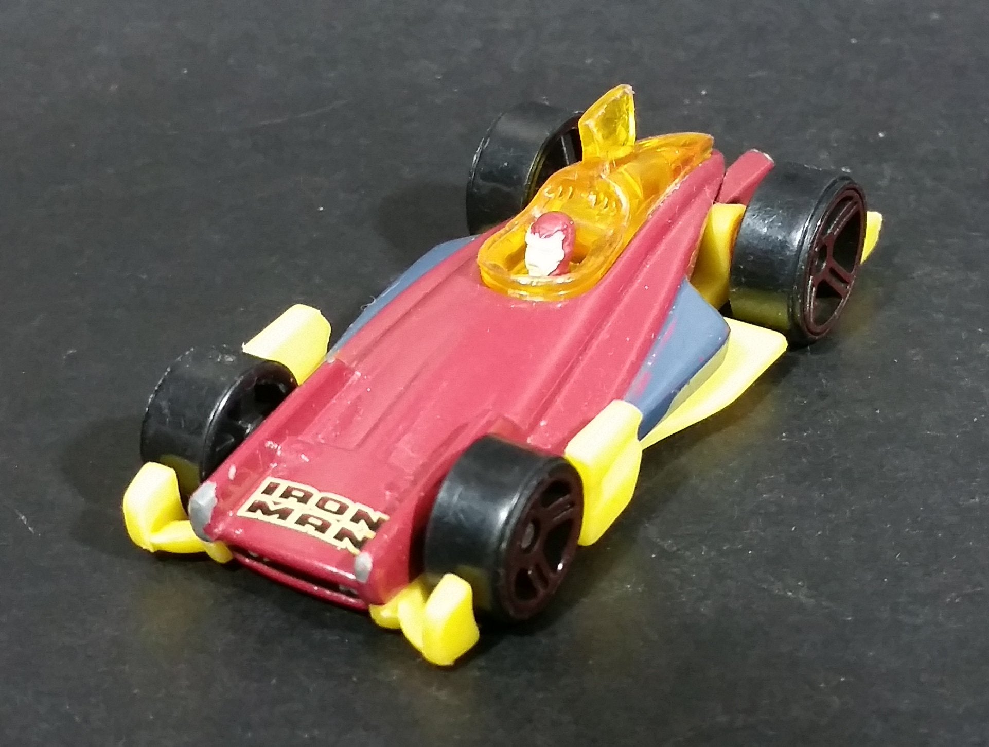 Rare 2008 MGA Marvel Films Iron Man Die Cast Toy Race Car Vehicle 1