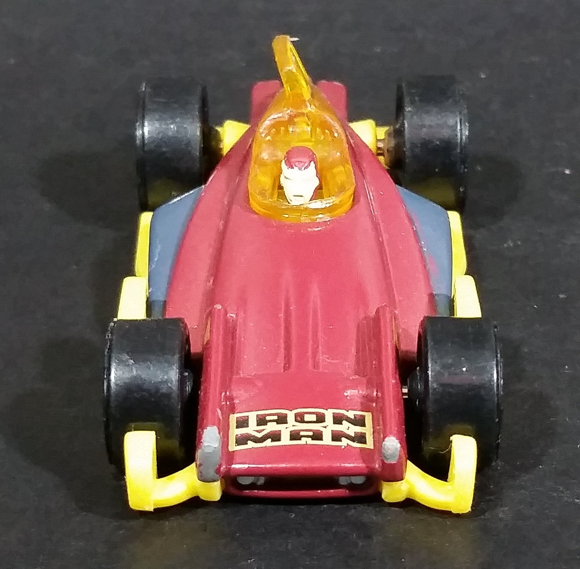 Rare 2008 MGA Marvel Films Iron Man Die Cast Toy Race Car Vehicle 2