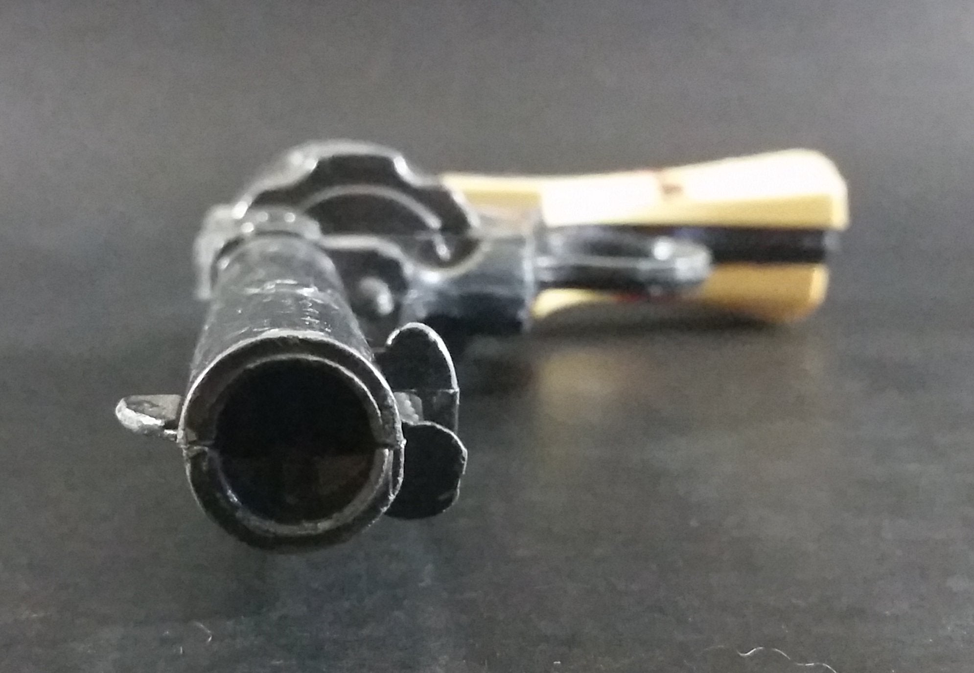Vintage Nichols Cowhand Black Die Cast and Plastic Toy Cap Gun Made in U.S.A 6