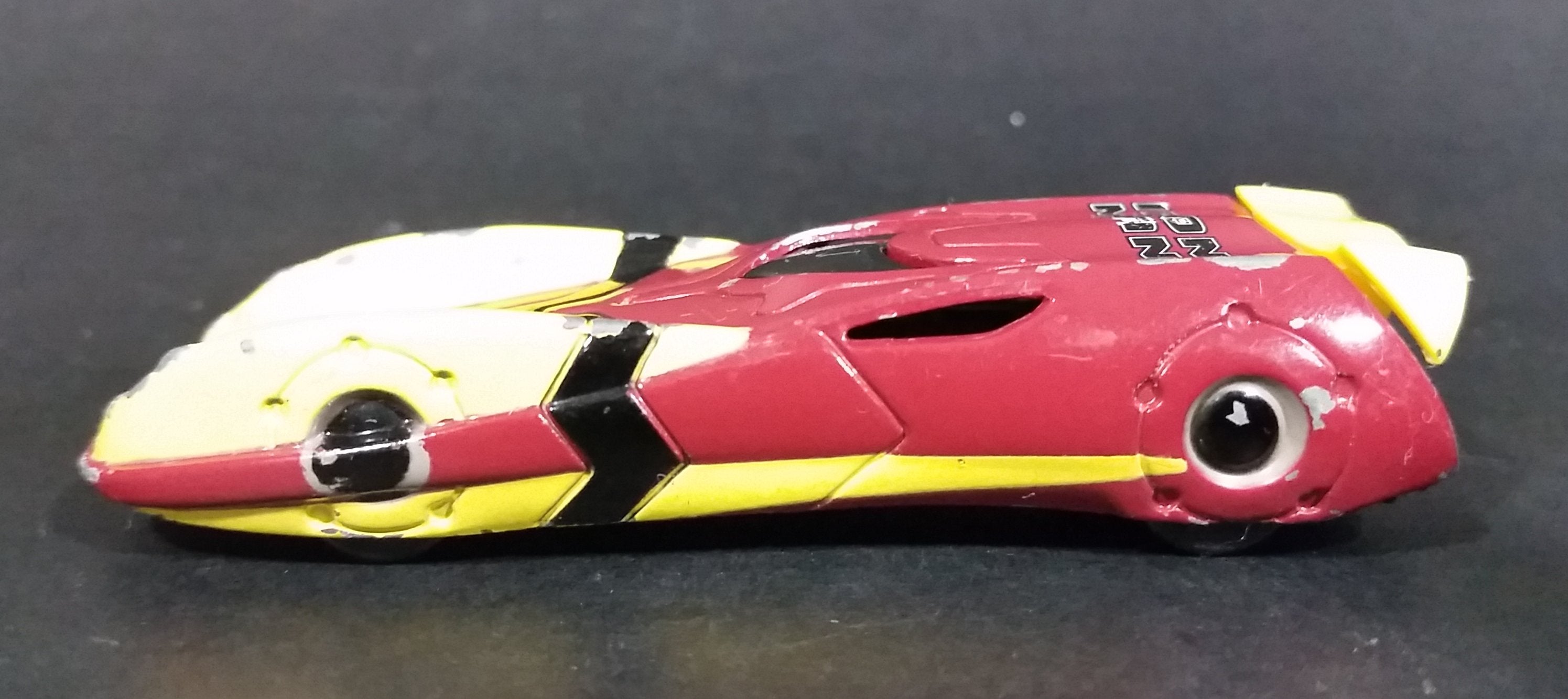 Rare 2008 MGA Marvel Films Iron Man Die Cast Toy Race Car Vehicle 6