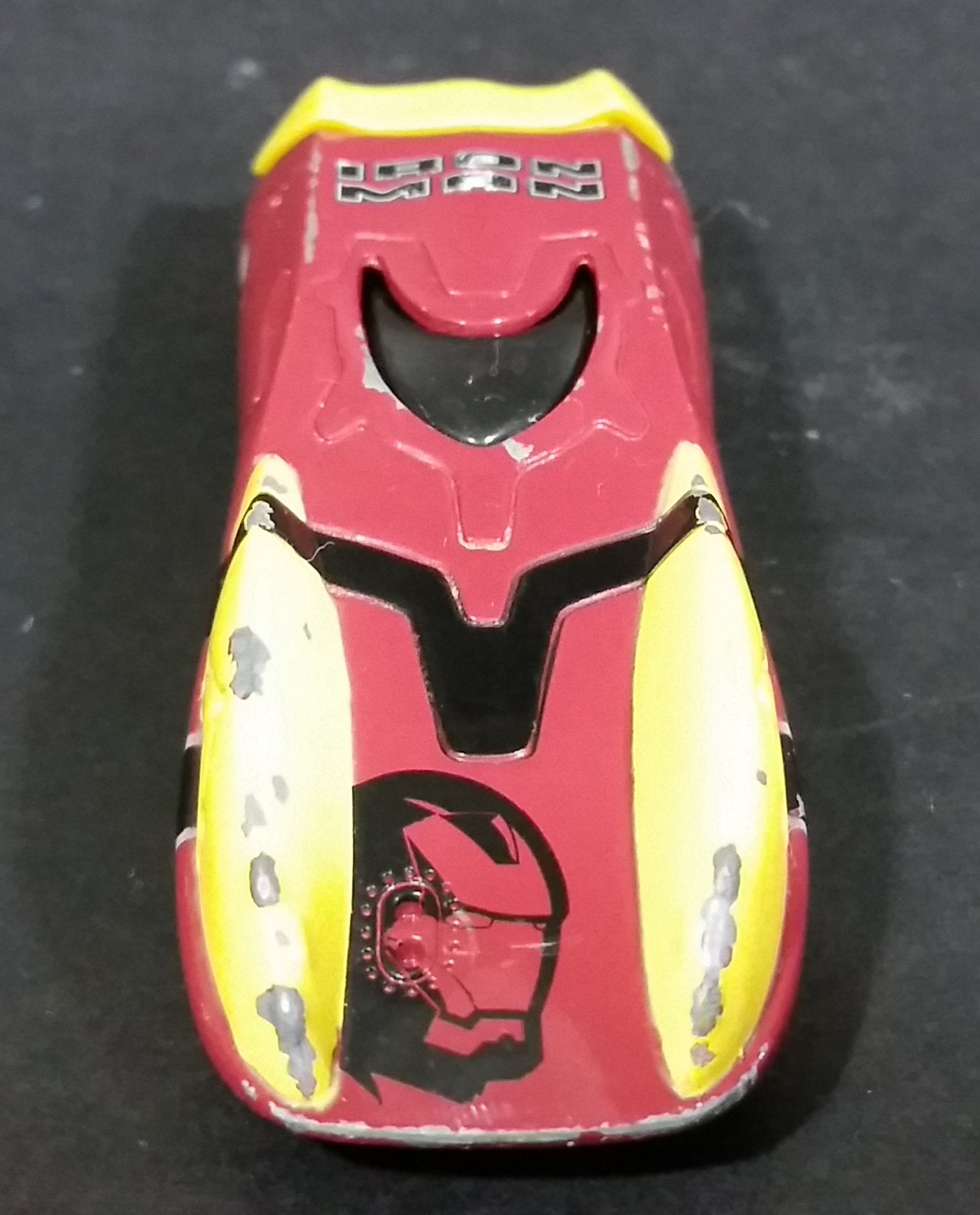 Rare 2008 MGA Marvel Films Iron Man Die Cast Toy Race Car Vehicle 2