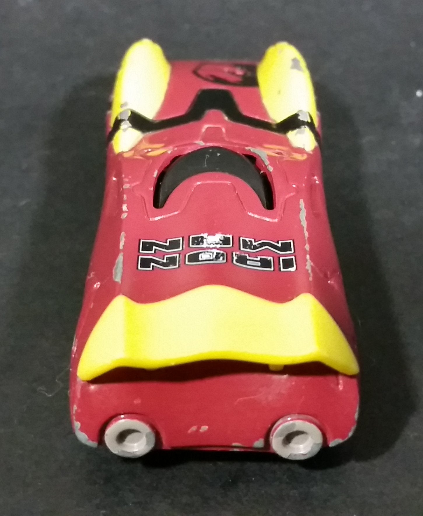 Rare 2008 MGA Marvel Films Iron Man Die Cast Toy Race Car Vehicle 3