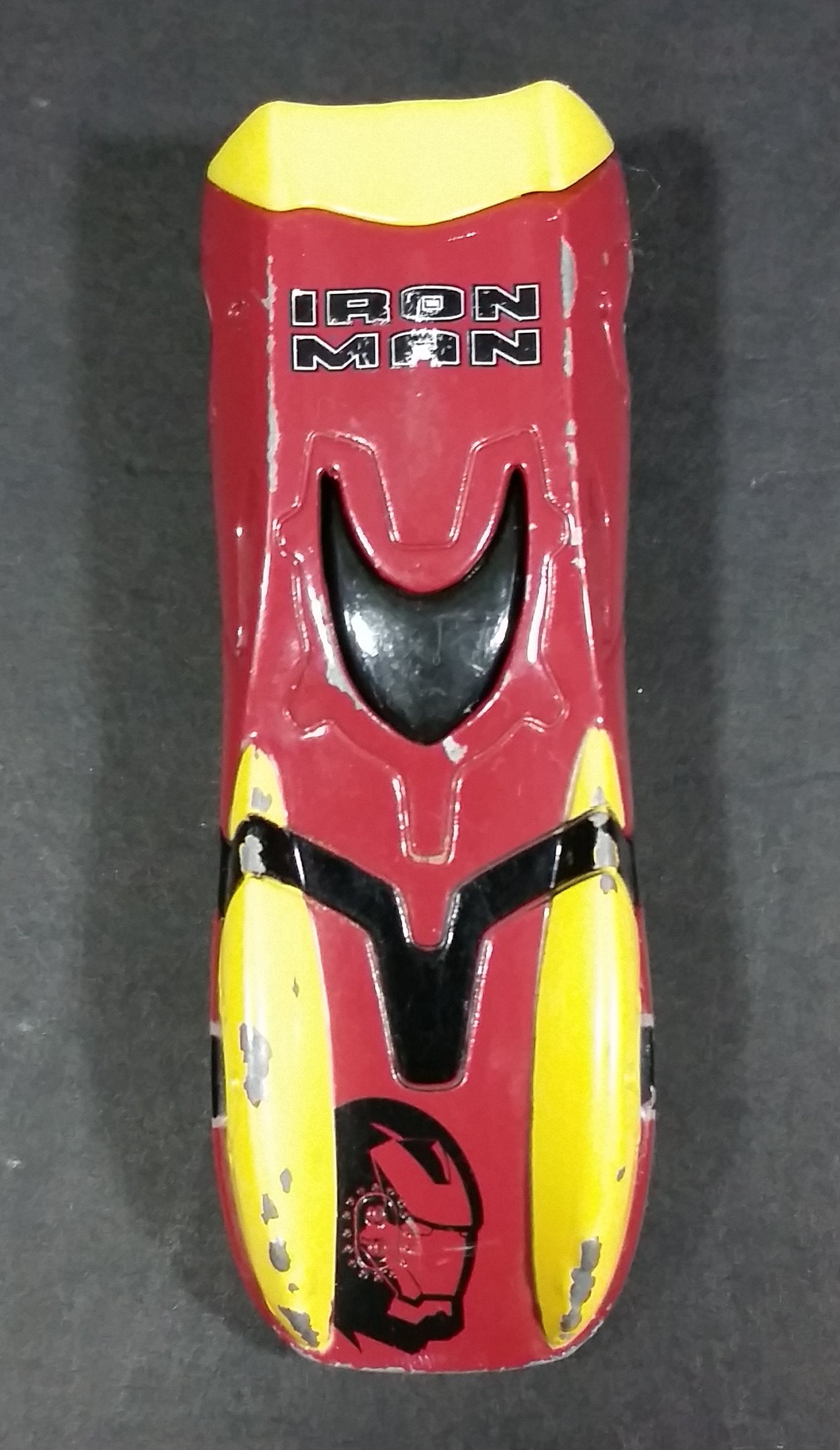 Rare 2008 MGA Marvel Films Iron Man Die Cast Toy Race Car Vehicle 4