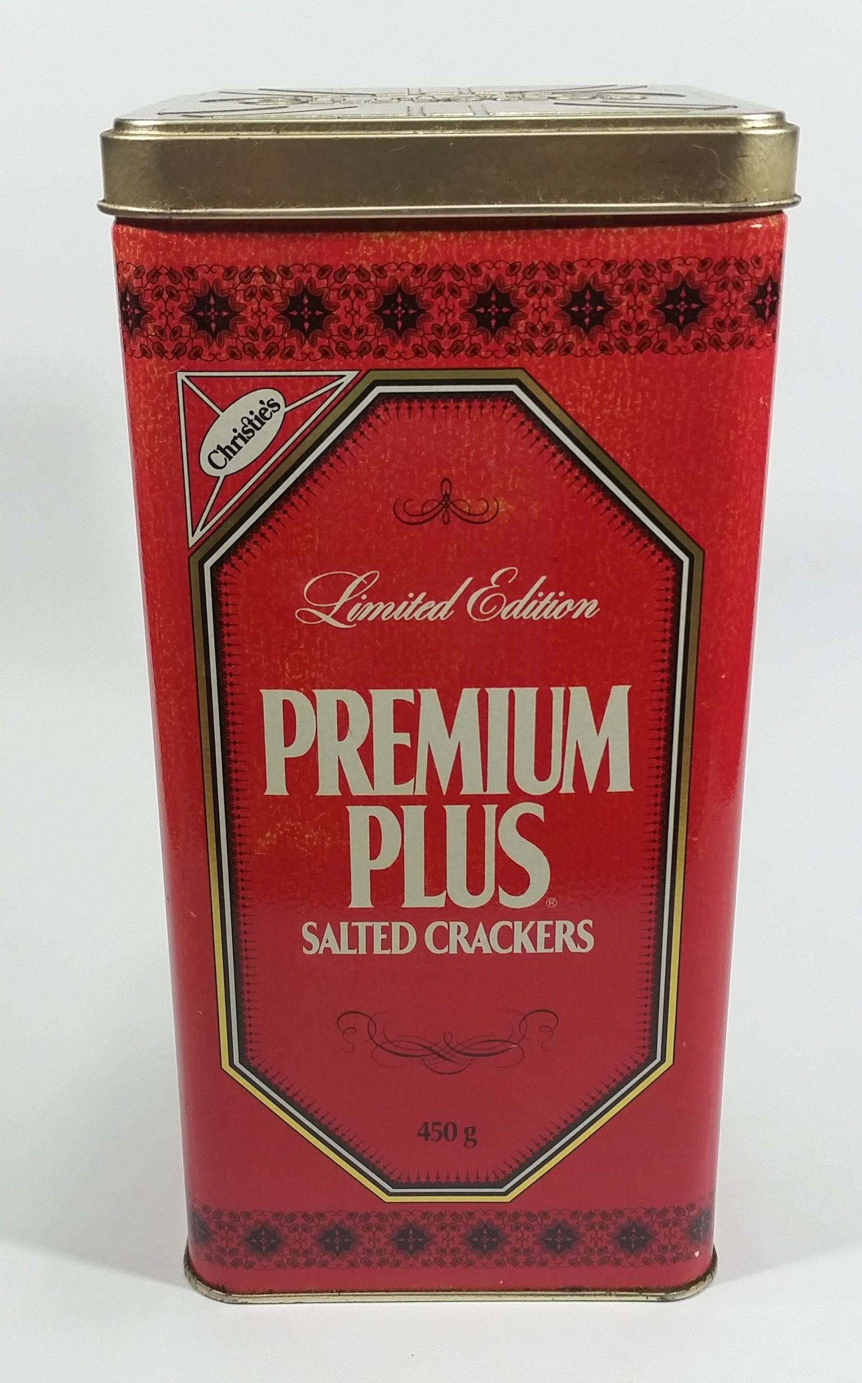 1991 Christie's Limited Edition Premium Plus Salted Crackers Tin - Nabisco Brands 8