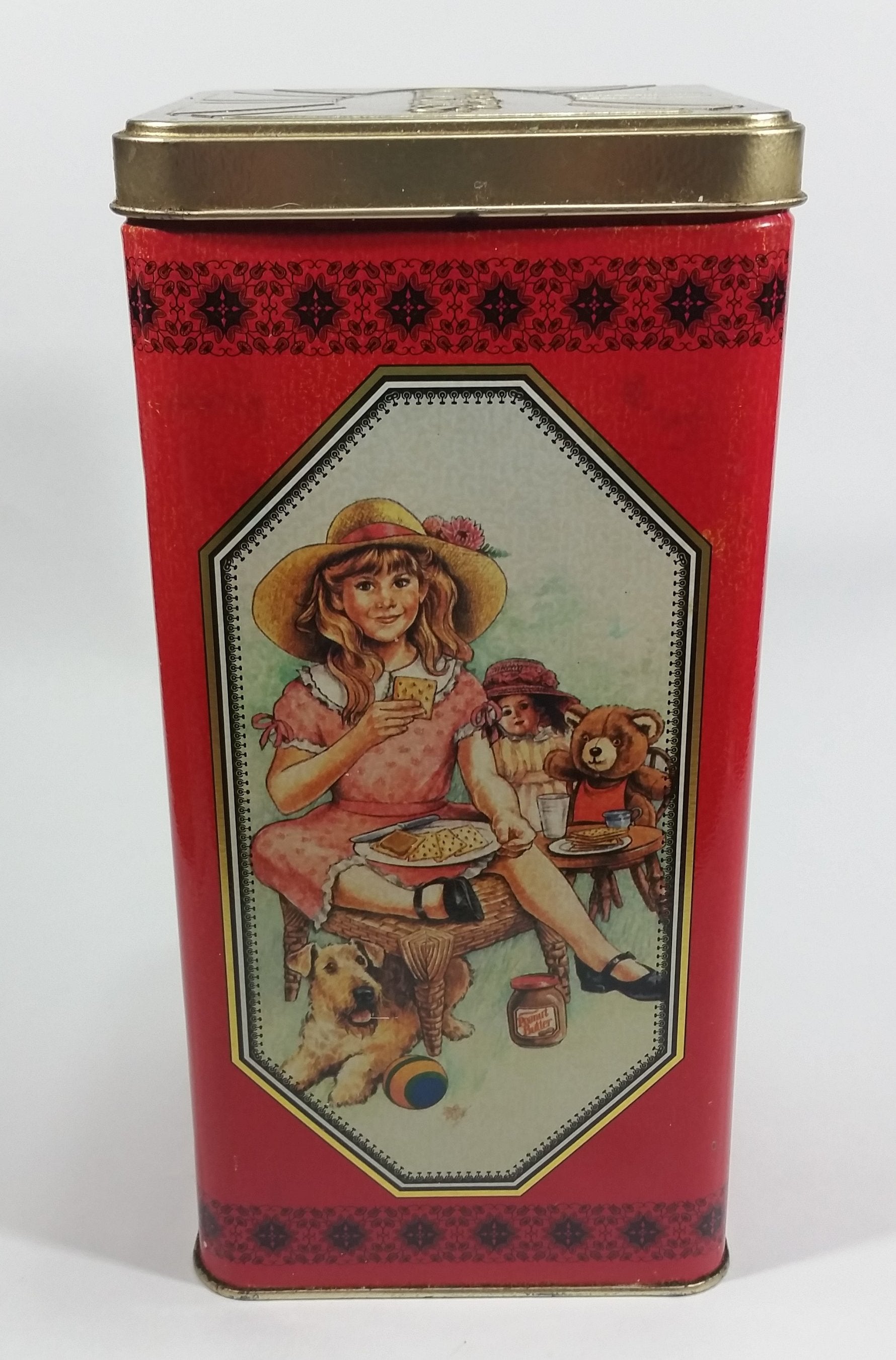 1991 Christie's Limited Edition Premium Plus Salted Crackers Tin - Nabisco Brands