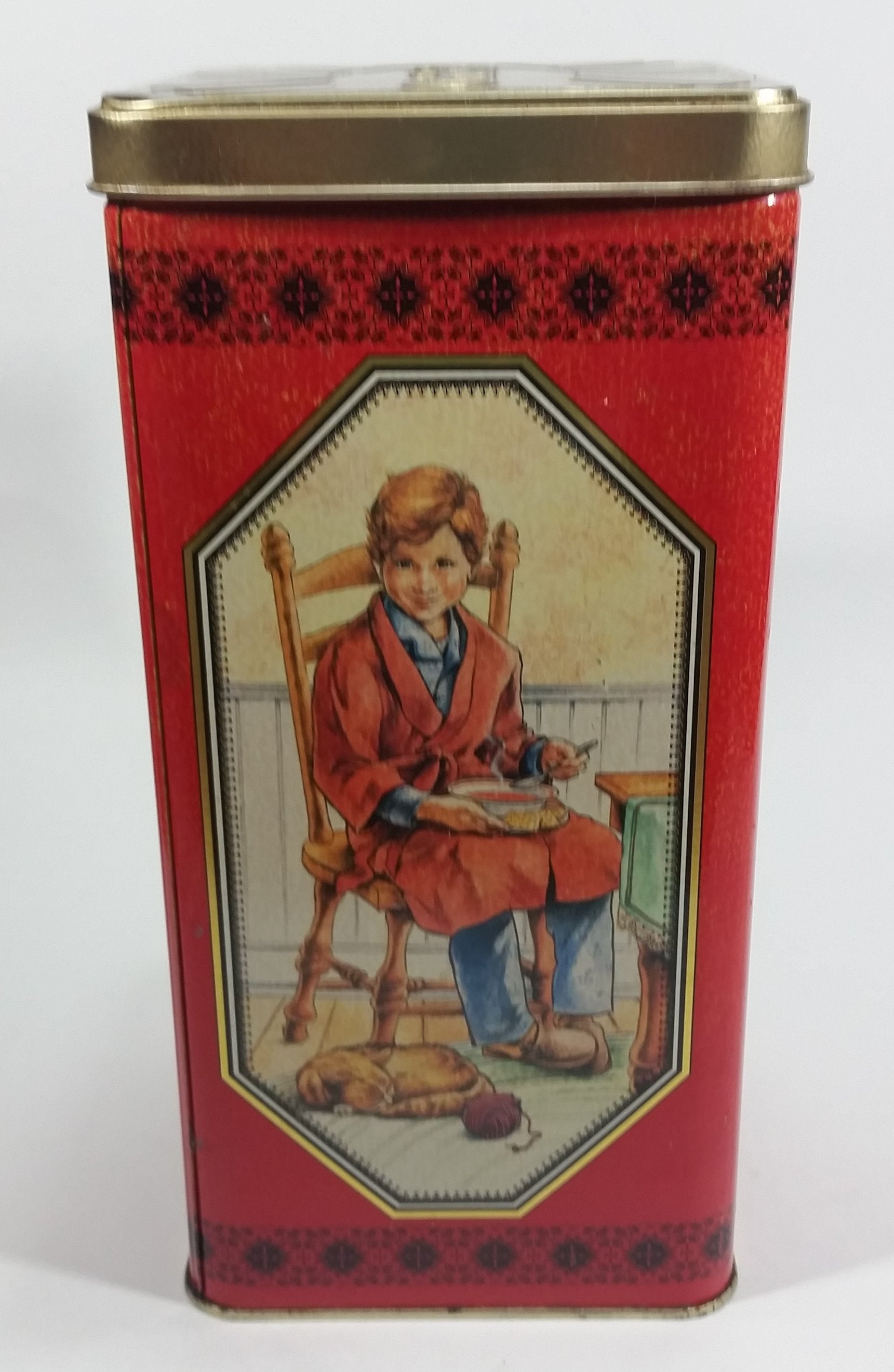 1991 Christie's Limited Edition Premium Plus Salted Crackers Tin - Nabisco Brands 3