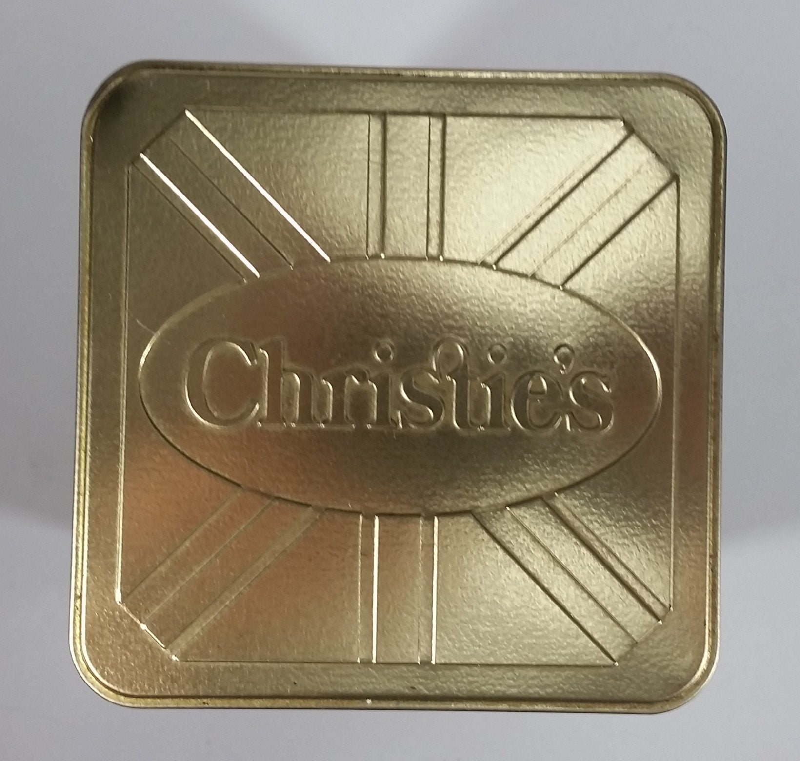 1991 Christie's Limited Edition Premium Plus Salted Crackers Tin - Nabisco Brands 5