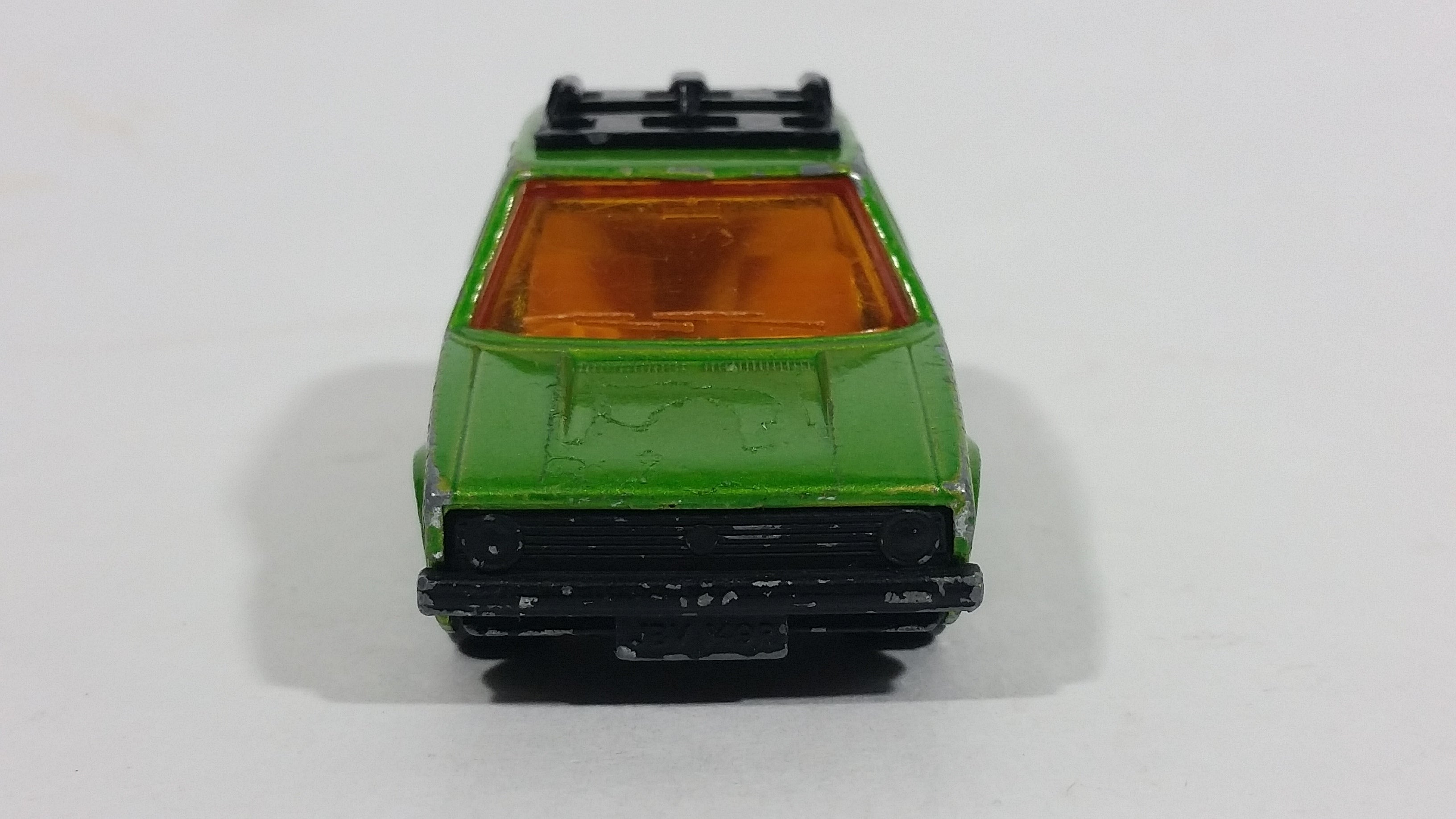 Vintage 1976 Lesney Products Matchbox Superfast No. 7 VW Volkswagen Golf Lime Green Toy Car Vehicle 3