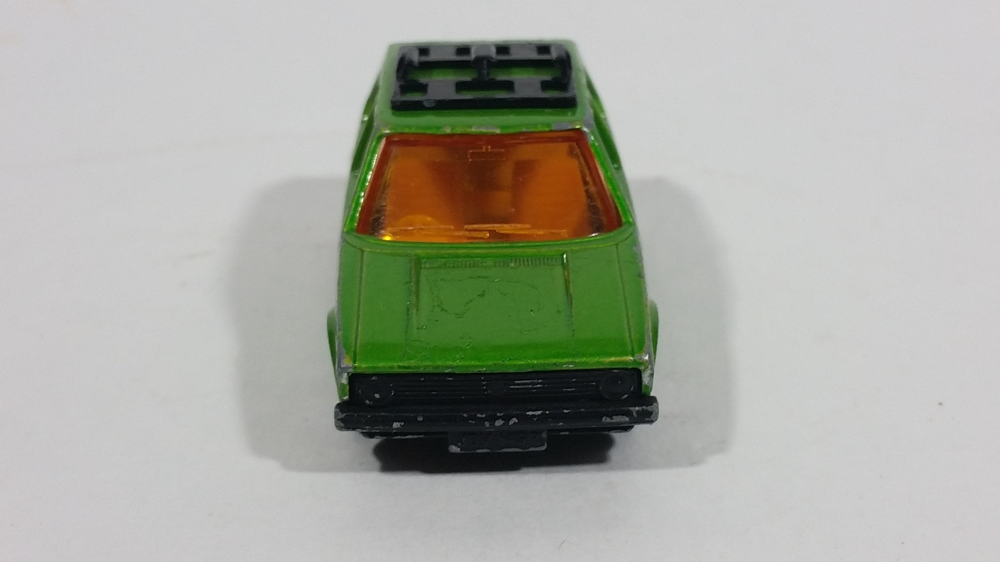 Vintage 1976 Lesney Products Matchbox Superfast No. 7 VW Volkswagen Golf Lime Green Toy Car Vehicle 11