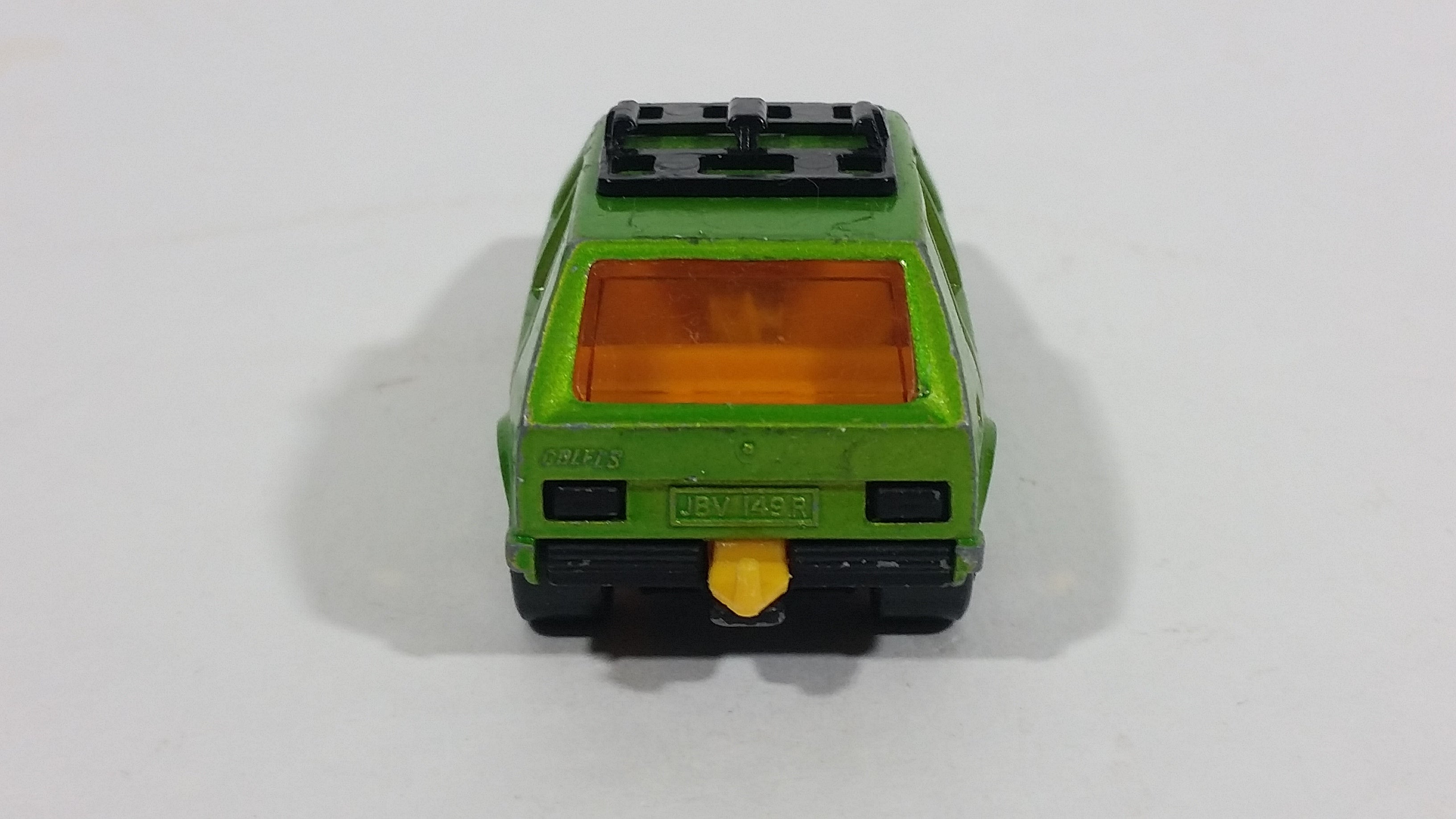 Vintage 1976 Lesney Products Matchbox Superfast No. 7 VW Volkswagen Golf Lime Green Toy Car Vehicle 12