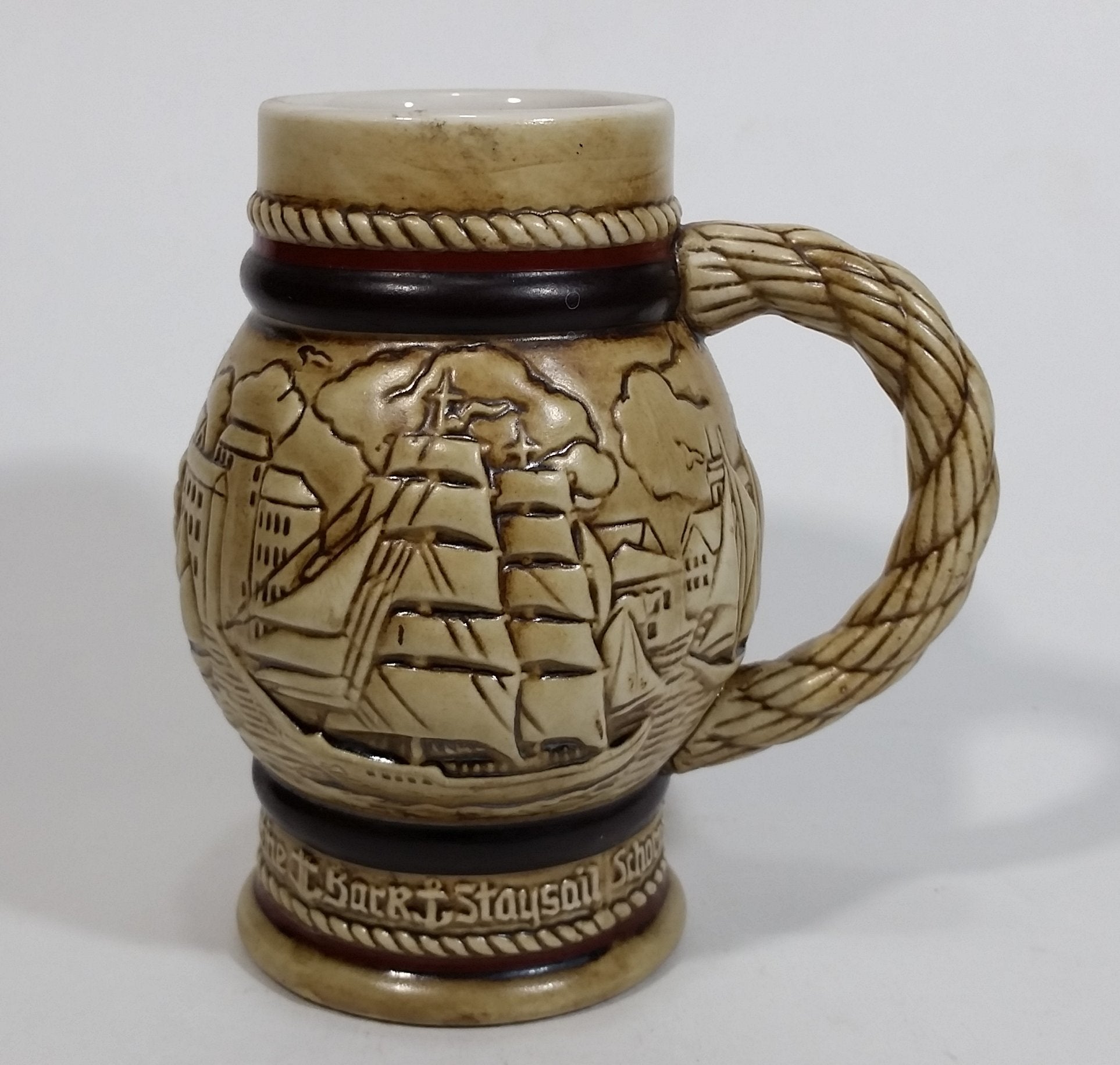 1983 Avon Tall Ships Collection Beer Stein - Ceramarte Brazil