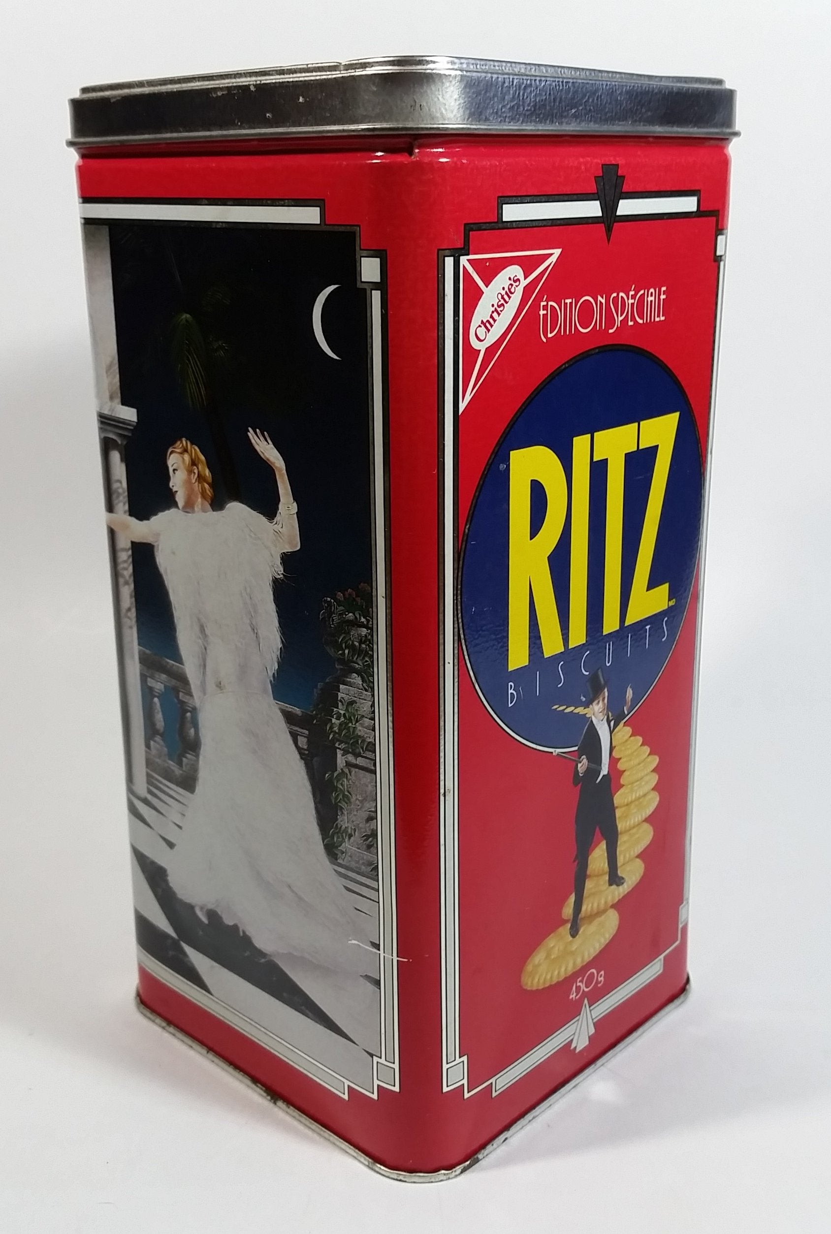 1990 Christie's Limited Edition Ritz Crackers Tin - Nabisco Brands 9