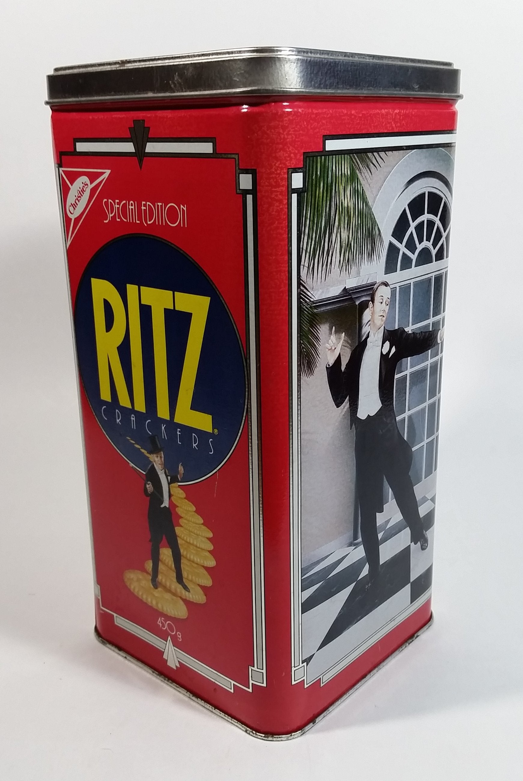1990 Christie's Limited Edition Ritz Crackers Tin - Nabisco Brands