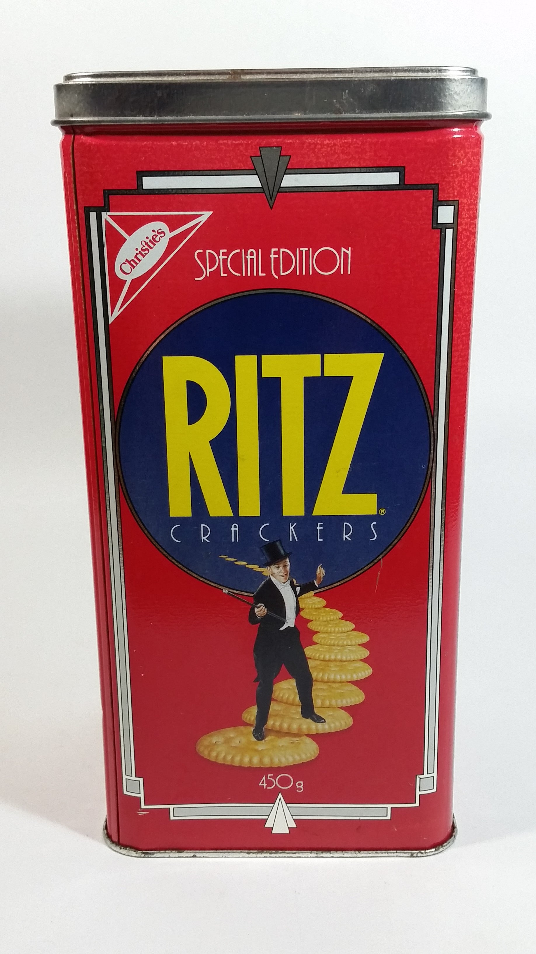 1990 Christie's Limited Edition Ritz Crackers Tin - Nabisco Brands 2