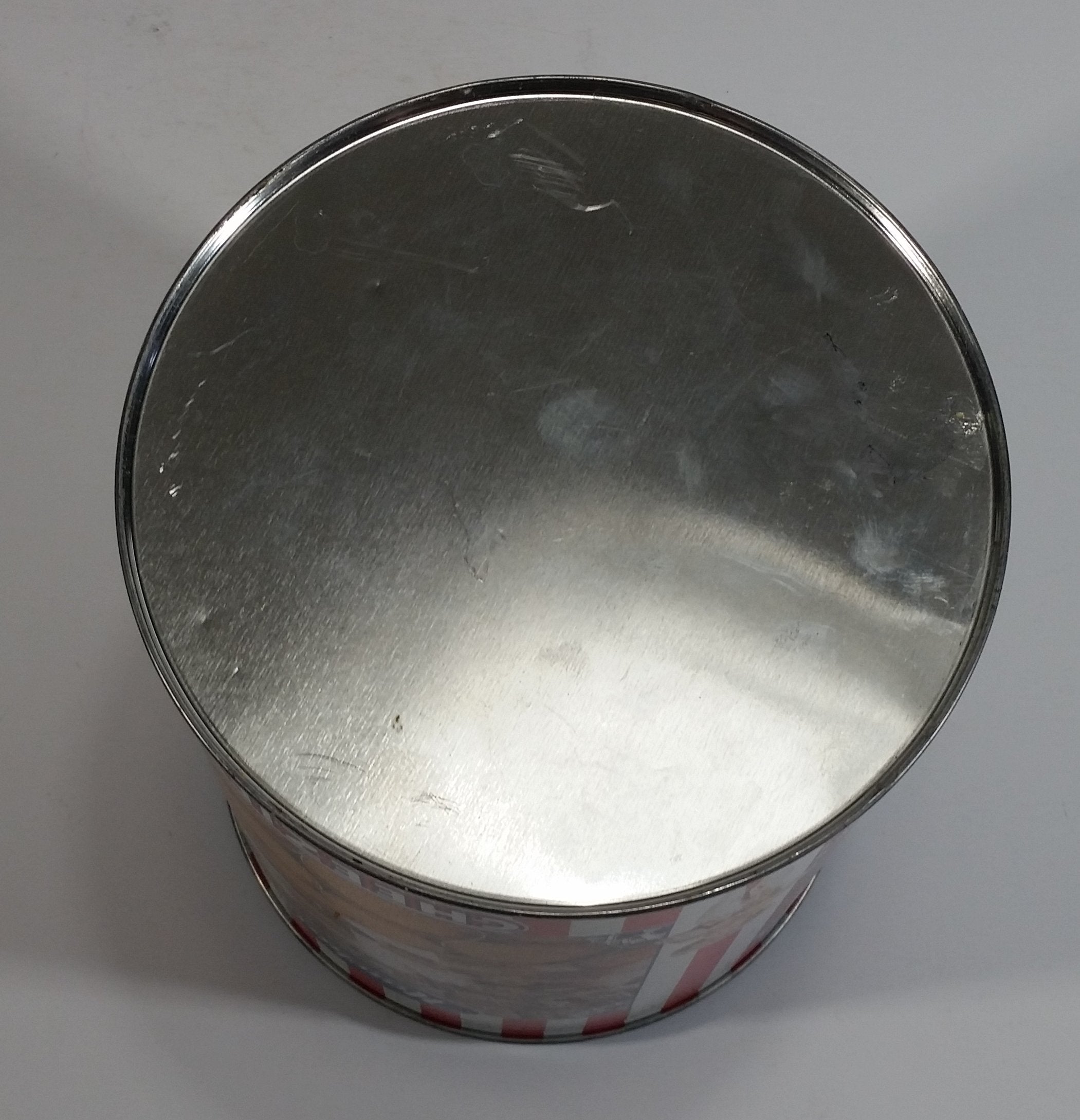 HTF Hawkins Cheezies Corn Snacks "Always on Top" Fresh, Crisp, and Delicious Limited Edition Tin Metal Canister 11
