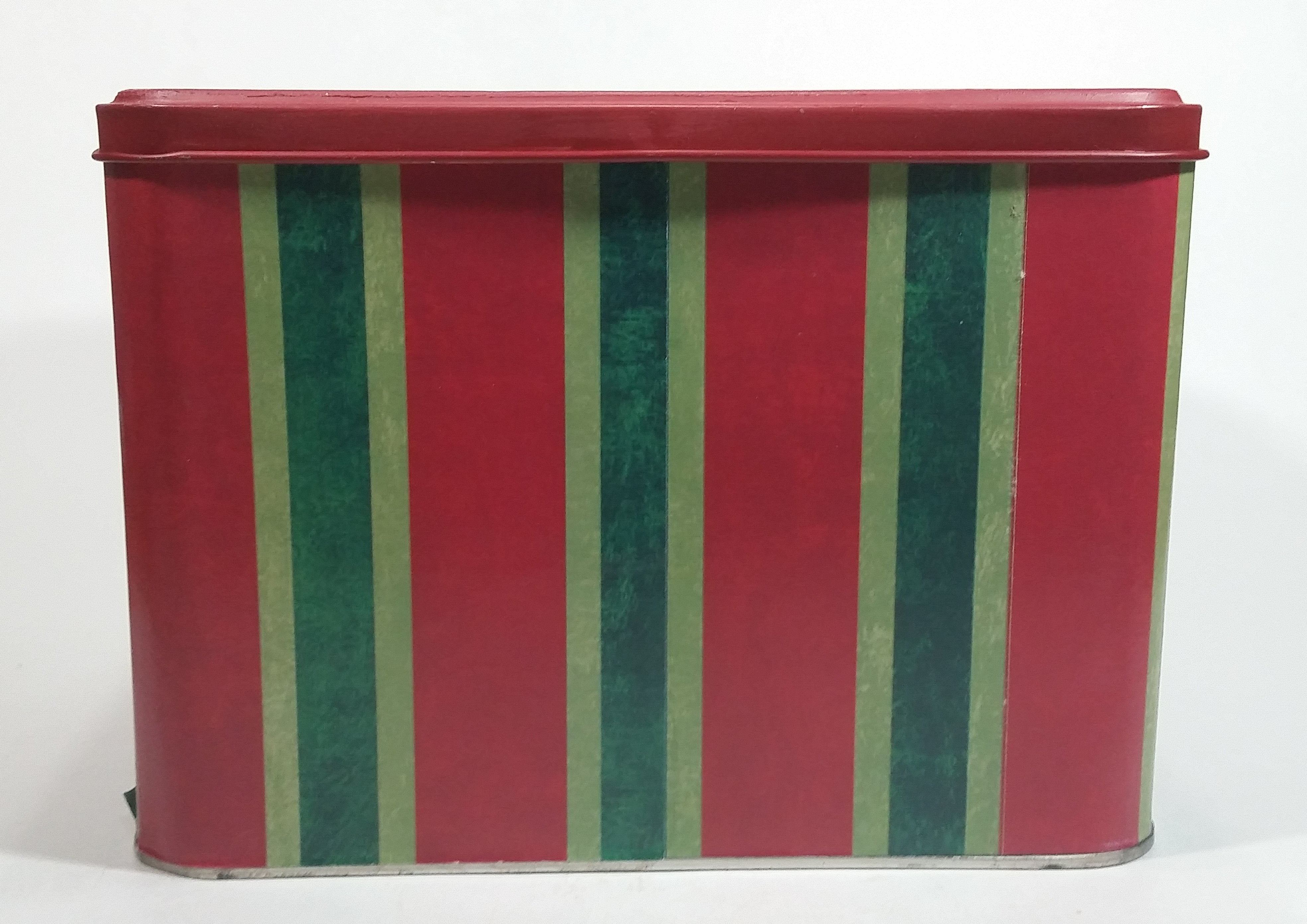 St. Nick's Fine Baking Natural Brown Sugar Pure Cane Dark Brown 100% Pure Santa Christmas Themed Large Tin Container 6