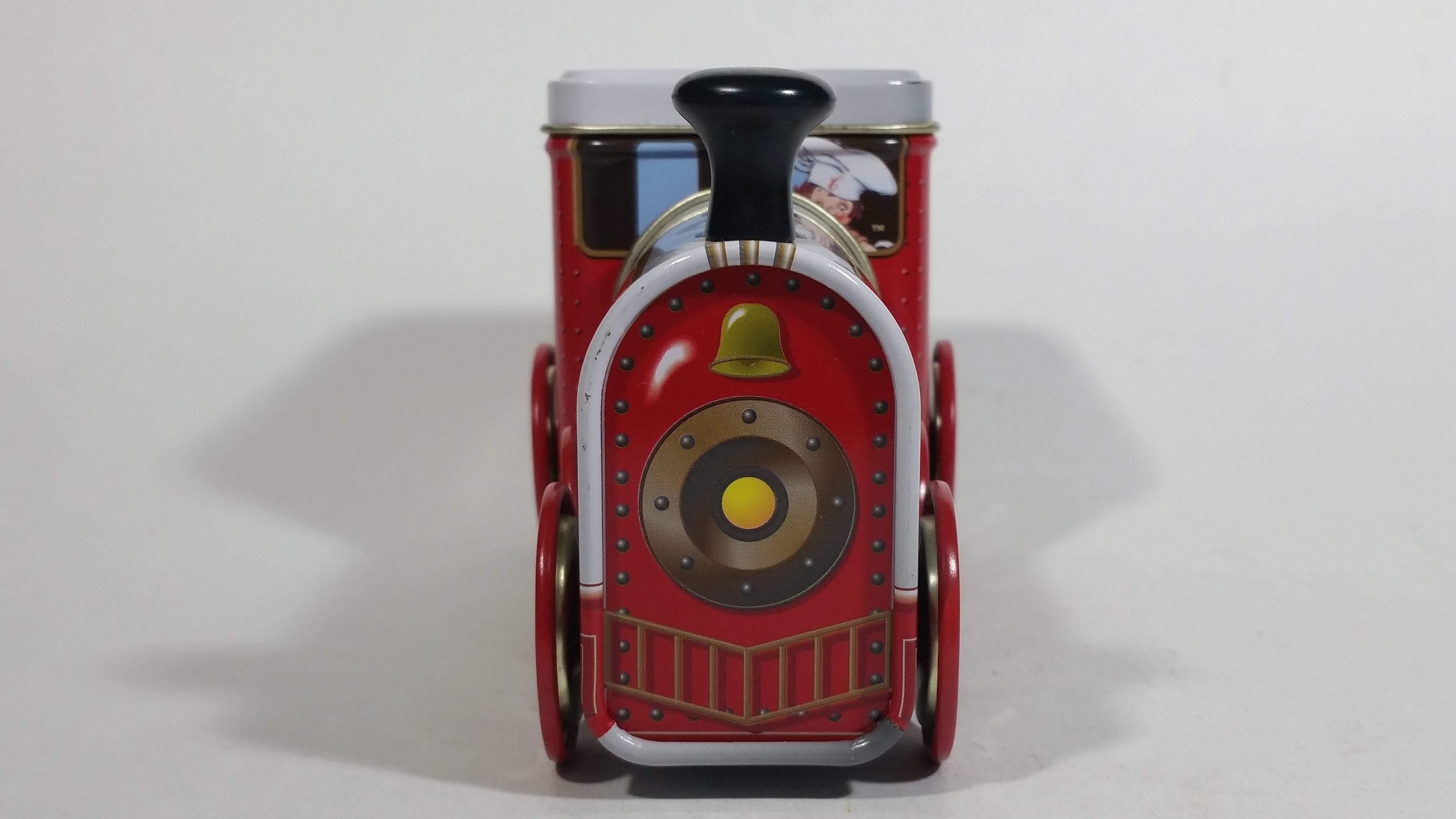 1997 Campbell's Soup M'm! M'm! Good! Train Engine Locomotive Tin Metal Container Collectible 3