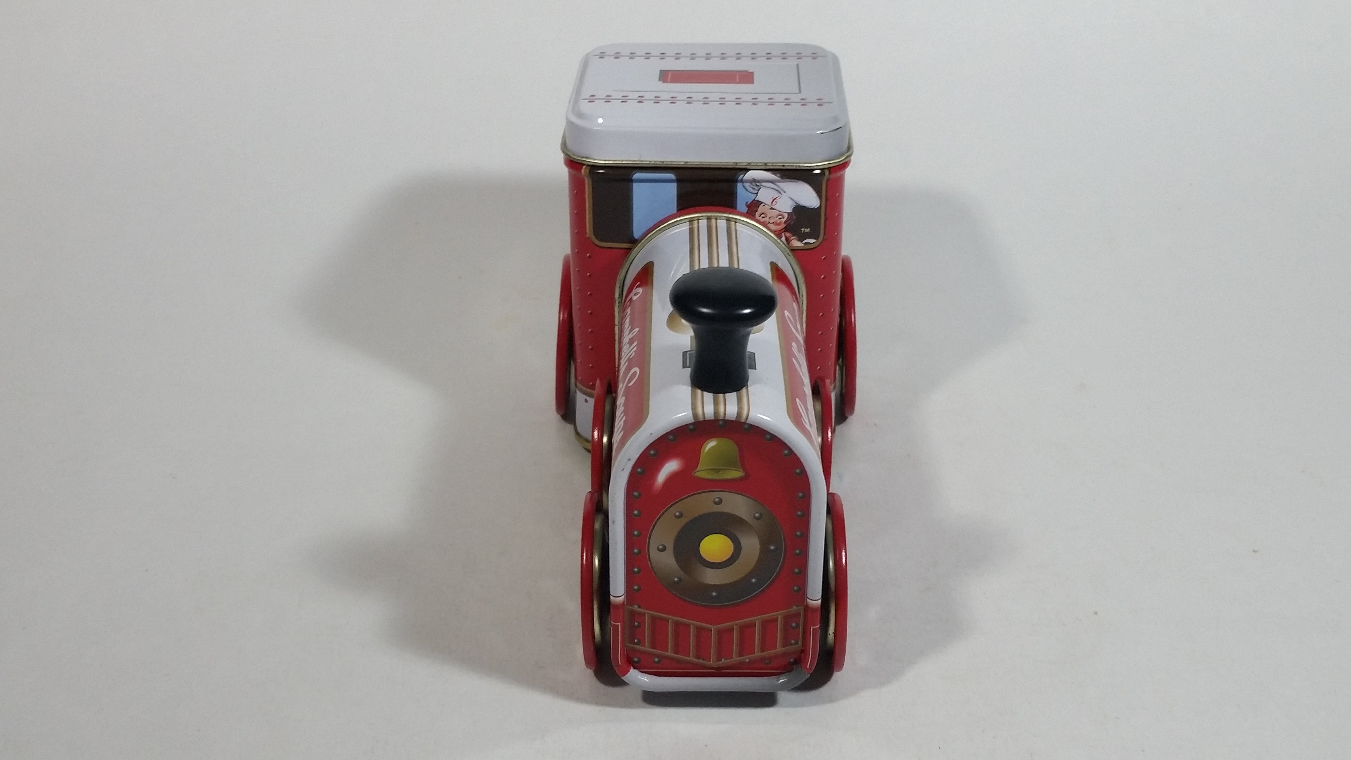 1997 Campbell's Soup M'm! M'm! Good! Train Engine Locomotive Tin Metal Container Collectible 10